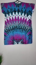 African Print Dress Women's Fashion.  With Two Pocket Side. Size: L