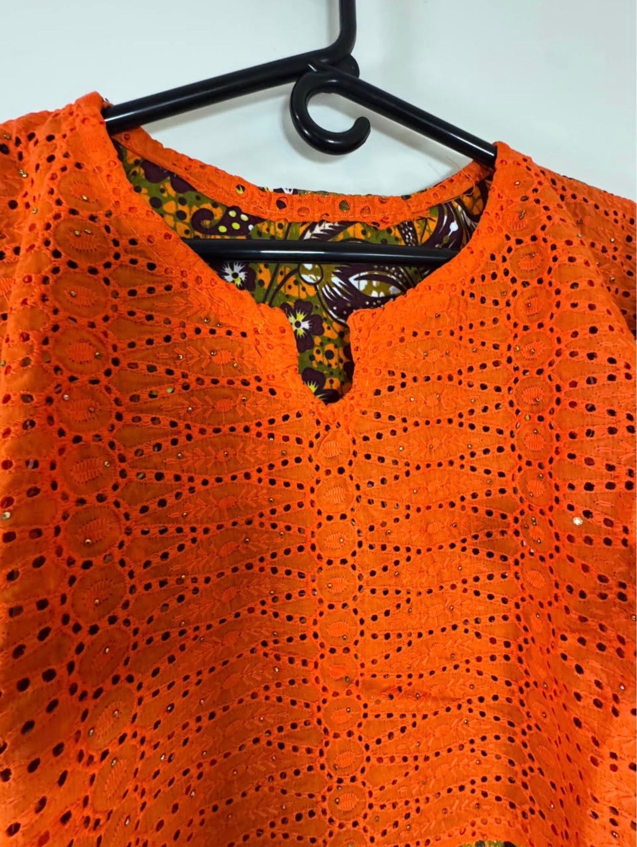 African Print Dress Women's Fashion. Size: L.