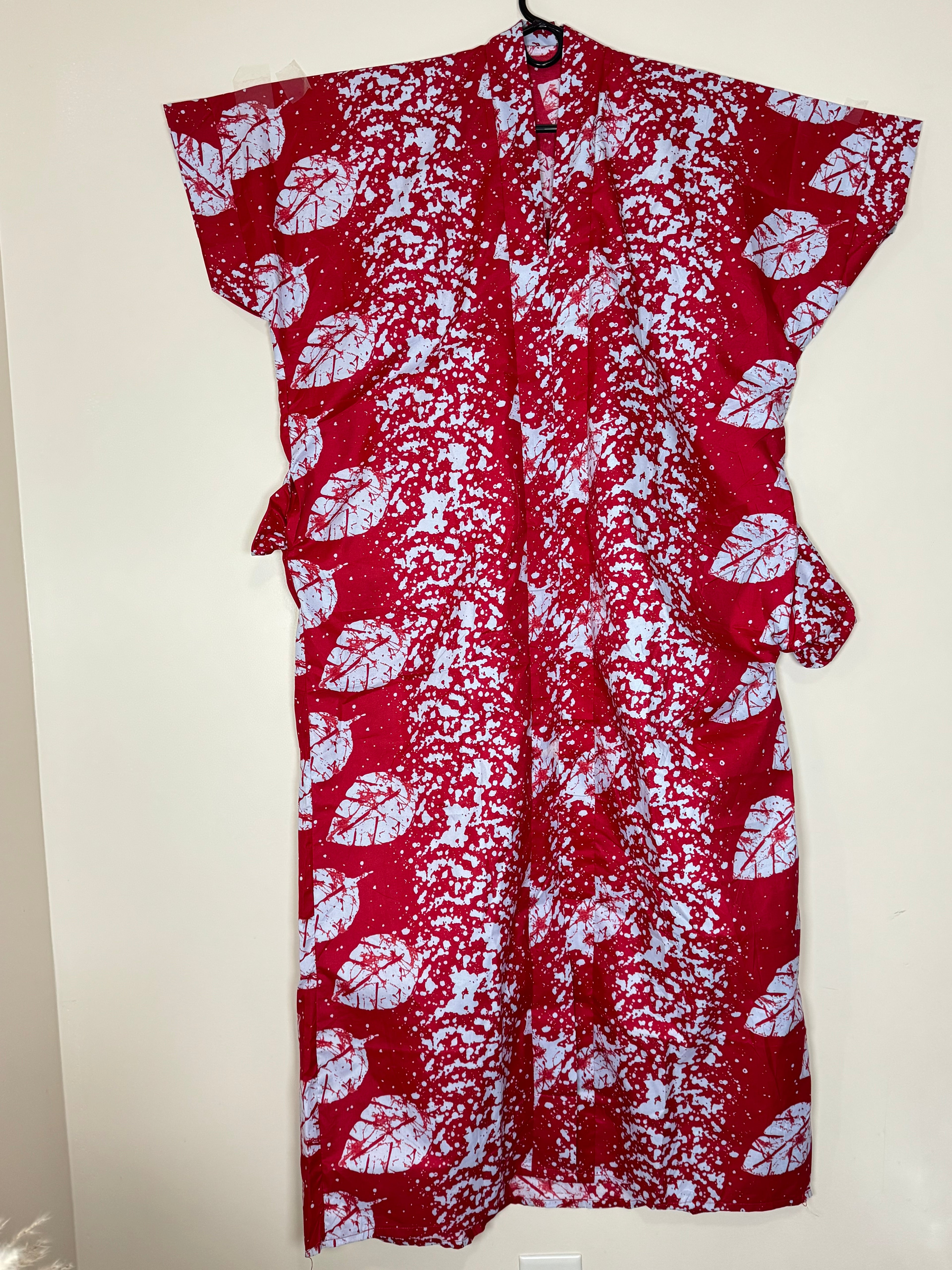 African Print Dress Women’s Fashion. Long Dress. With Two Pockets Side.
Size: Fits L , XL, XXL