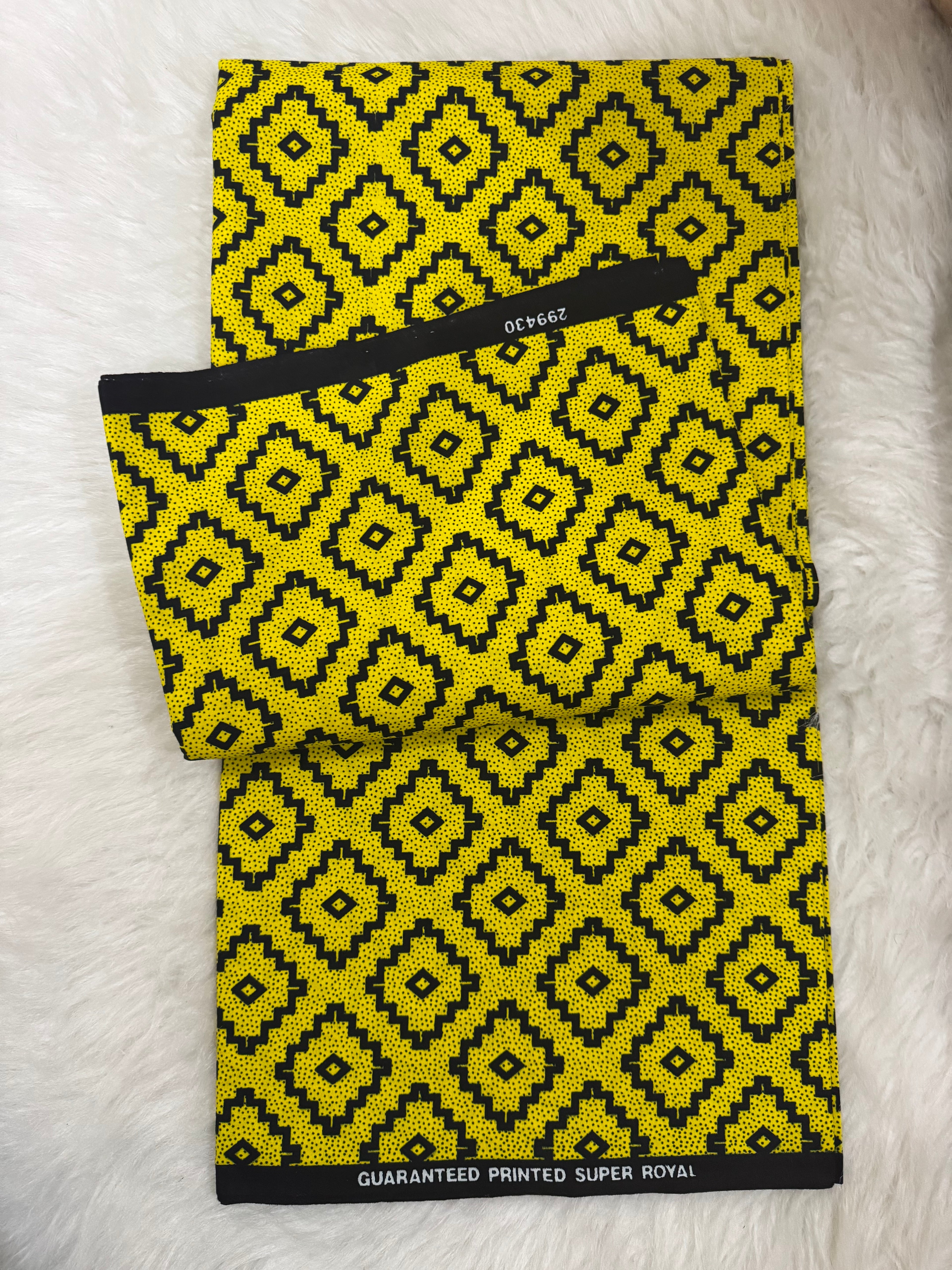 Ankara Fabric. 6 Yards. High Quality Fabric. 100% Cotton. You will buy again.