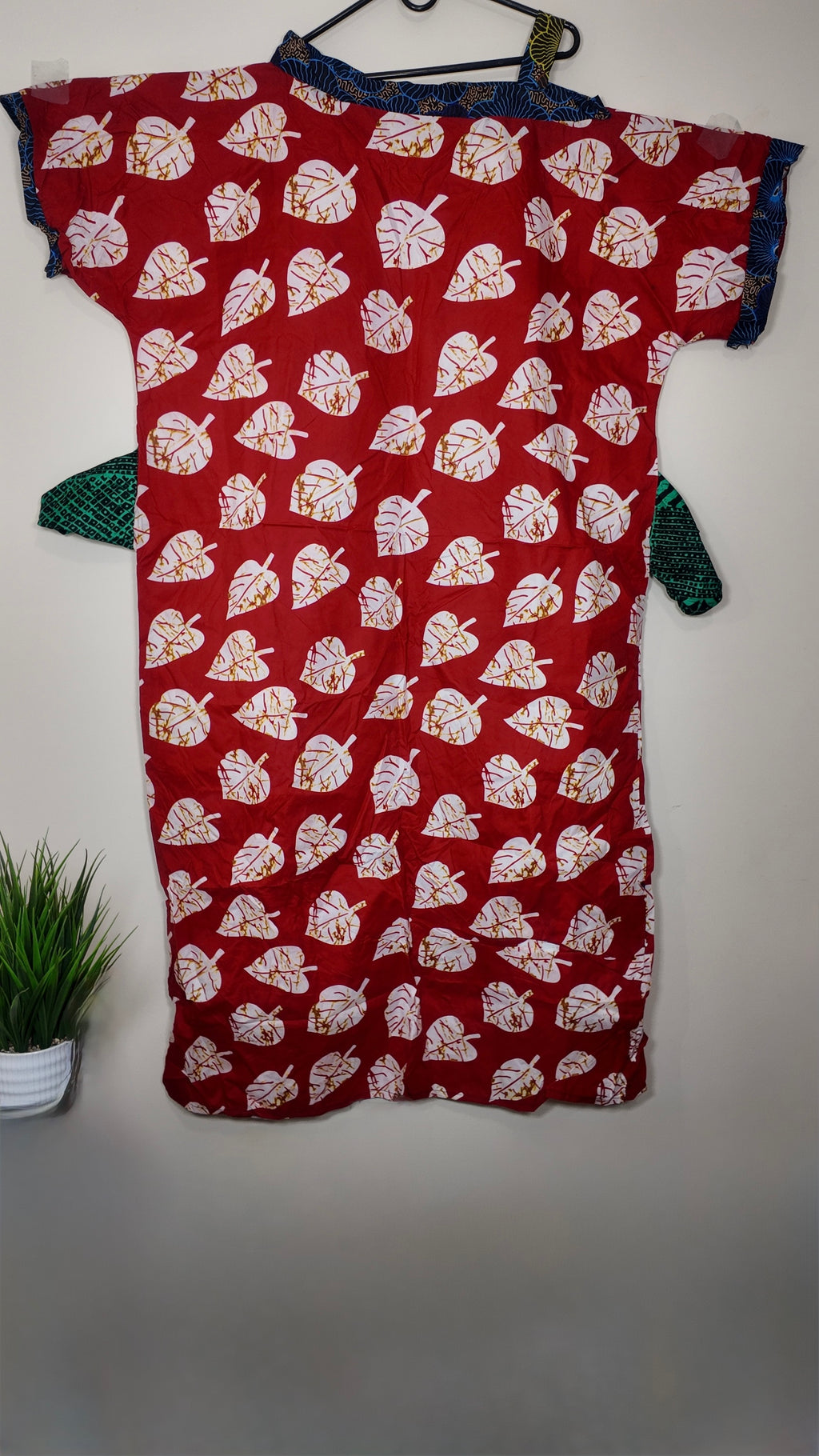 African Print Dress Women’s Fashion. Long Dress. With Two Side Pocket. XL, XXL