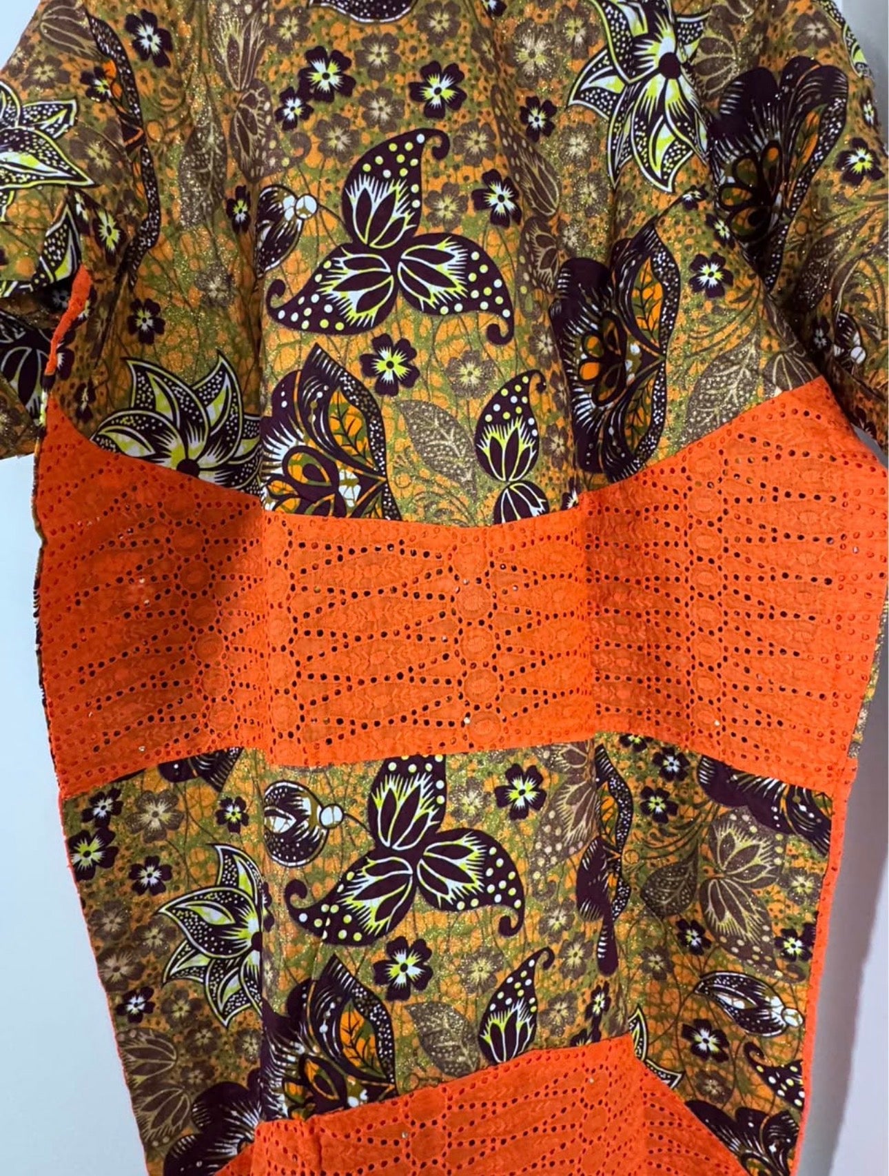 African Print Dress Women's Fashion. Size: L.
