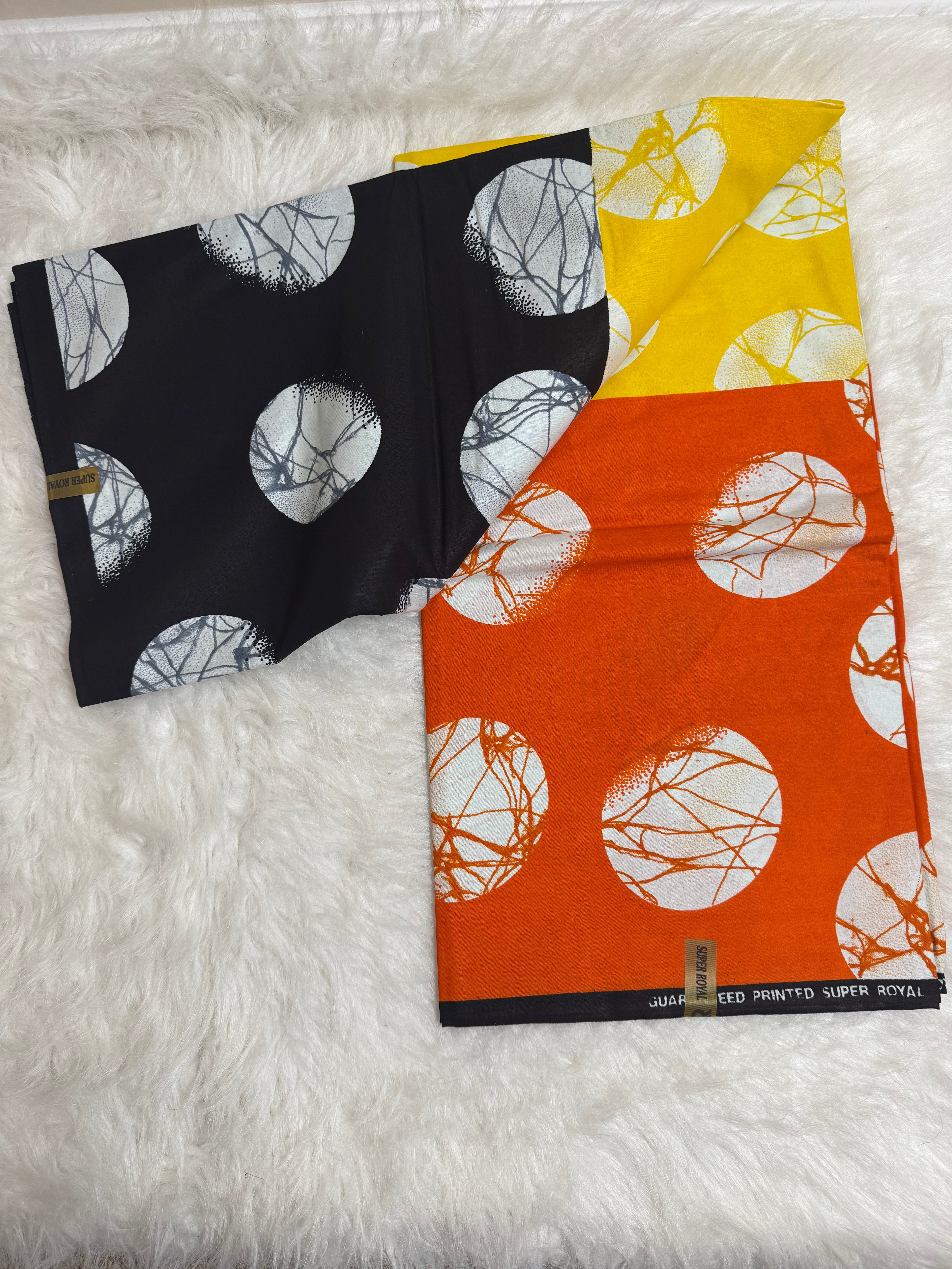 Ankara Fabric. 6 Yards. High Quality Fabric. 100% Cotton. You will buy again.