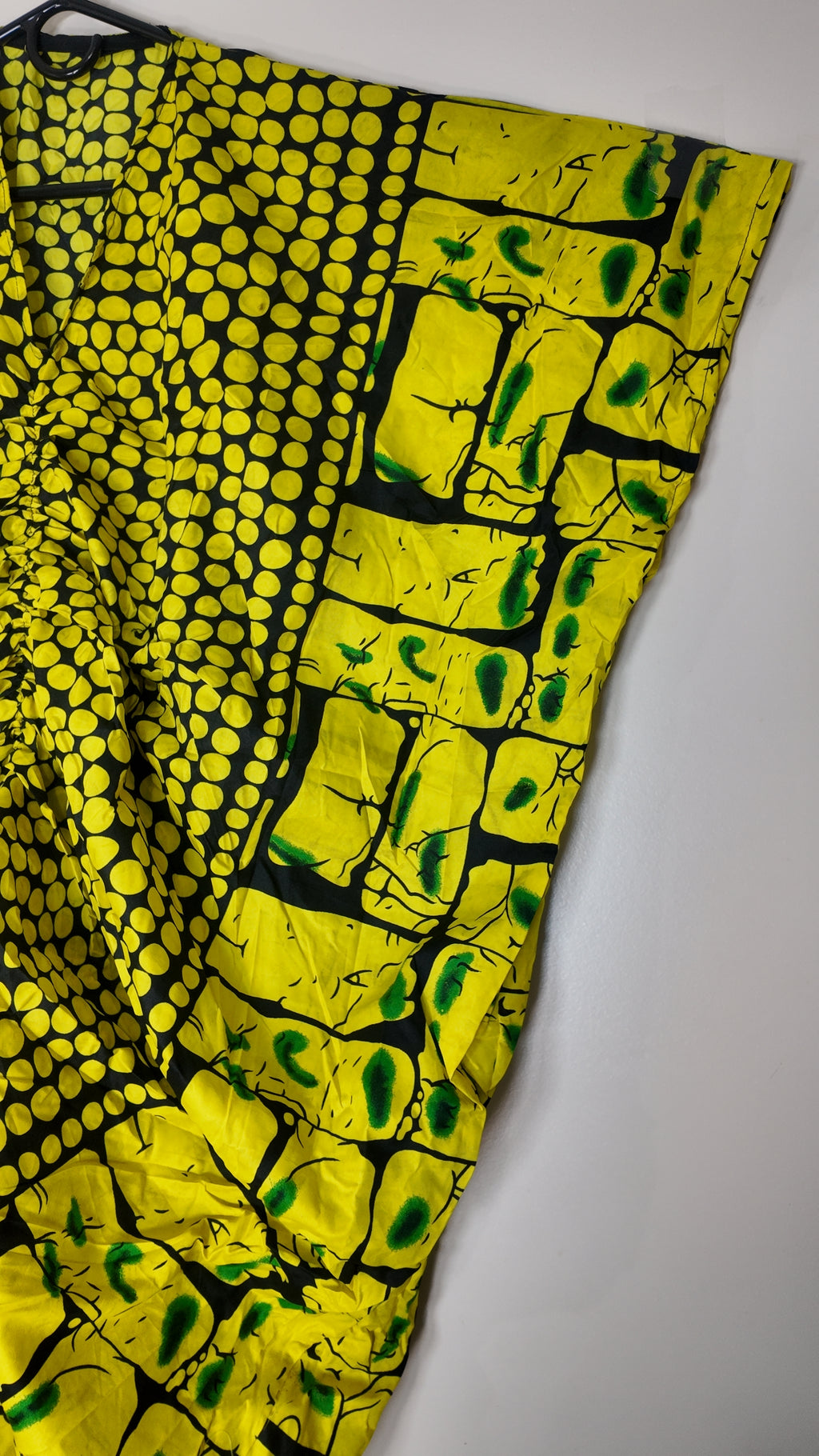 African Print Dress Women's Fashion.  With Two Pocket Side. Size: L , XL.