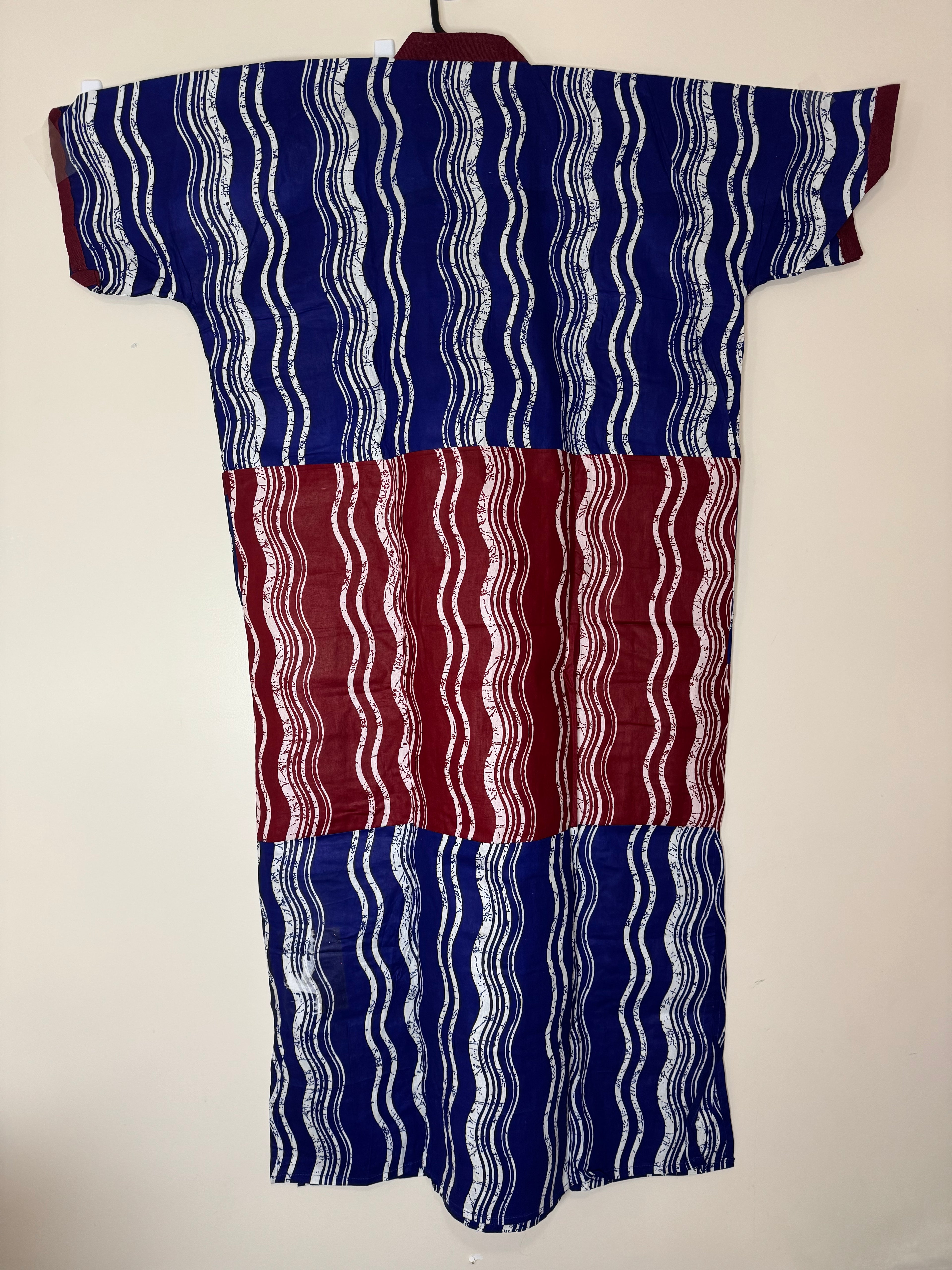 African Print Dress Women’s Fashion. Long Dress With Scarf.
Size: Fits XL, XXL