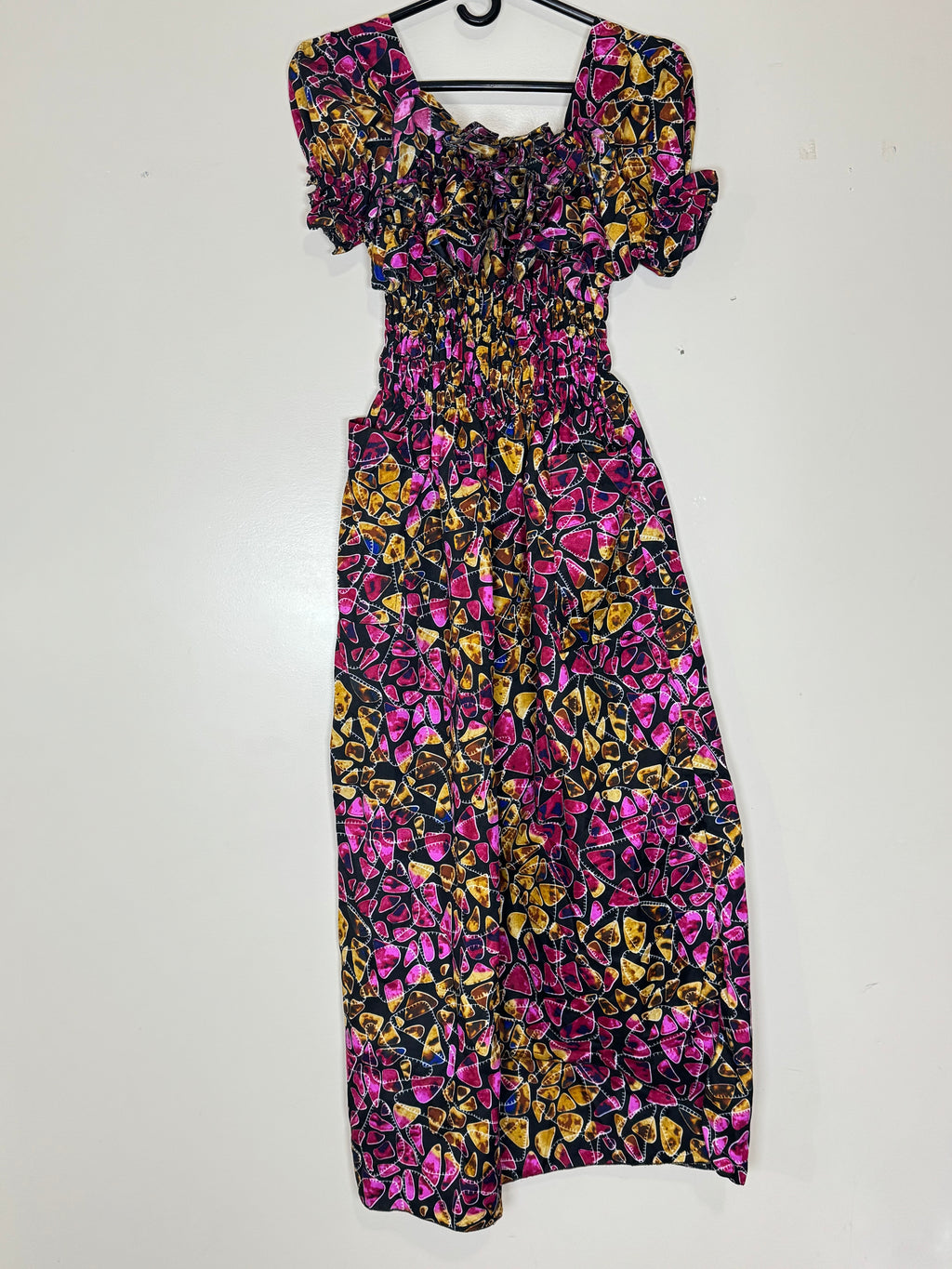 African Print Dress Women’s Fashion 
Size: Fits S, M , L.