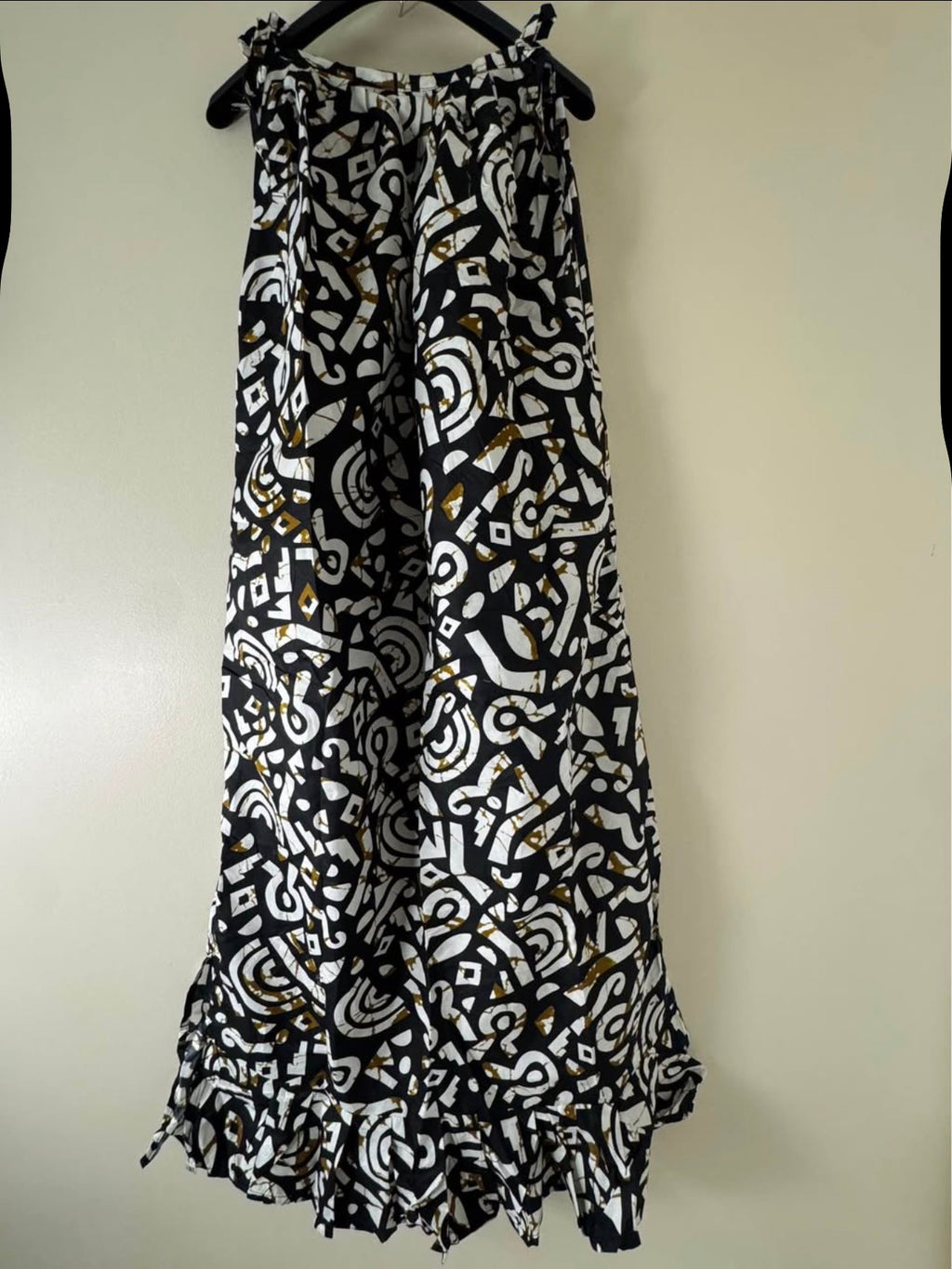 African Print Dress Women's Fashion. Size: L.