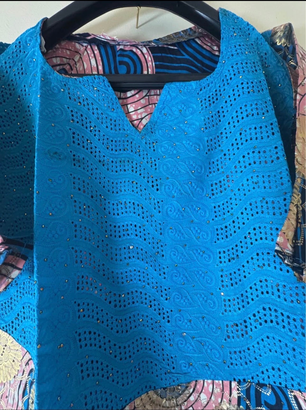 African Print Dress Women's Fashion. Size: L.