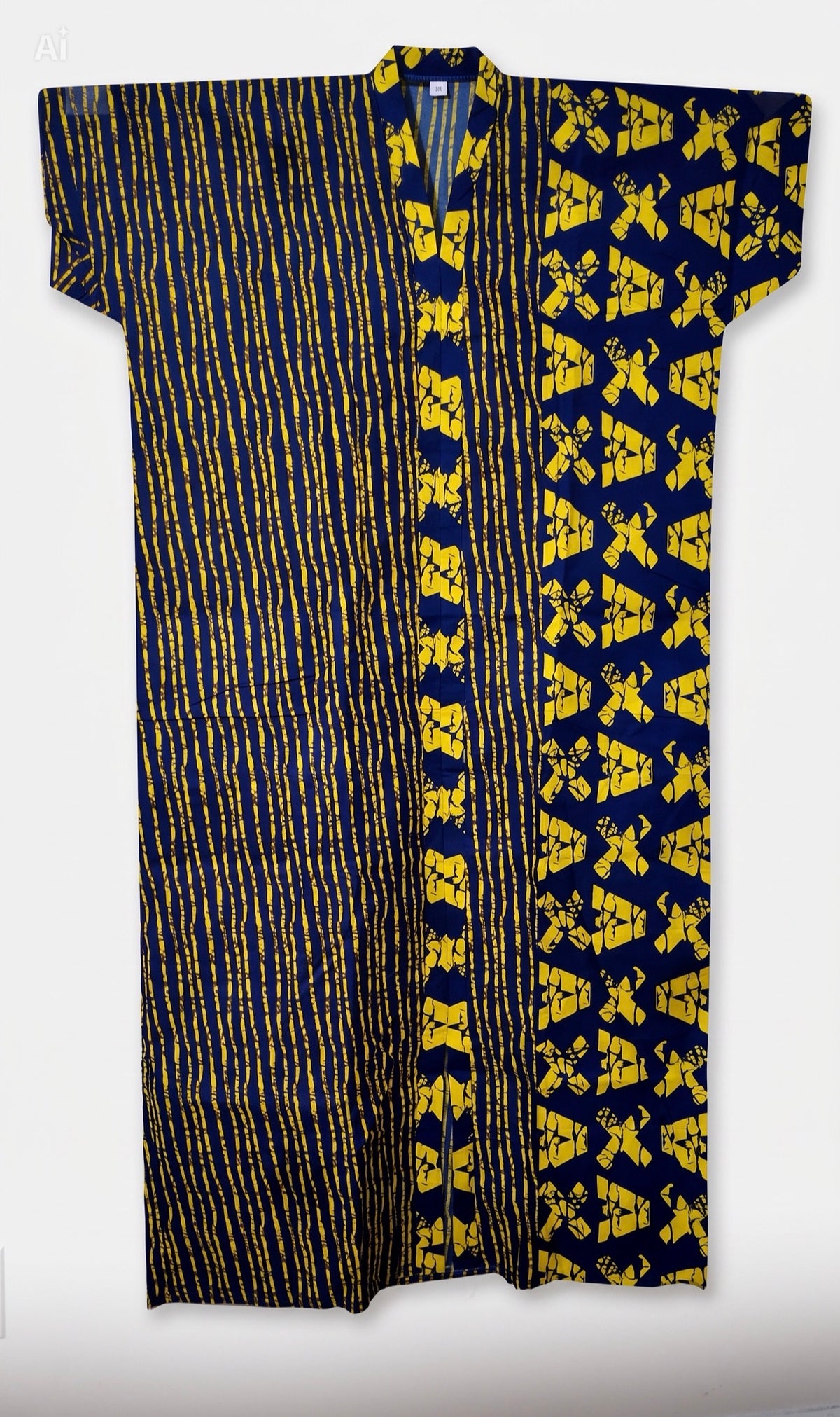 African Print Dress Women's Fashion. Size: XL. XXL. With Two Pockets Side.