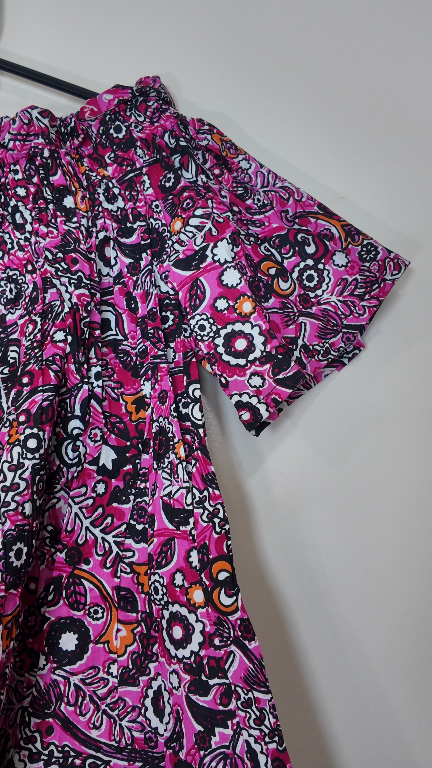 African Print Dress Women’s Fashion. Long Dress With Scarf.  Size: L , XL, XXL.