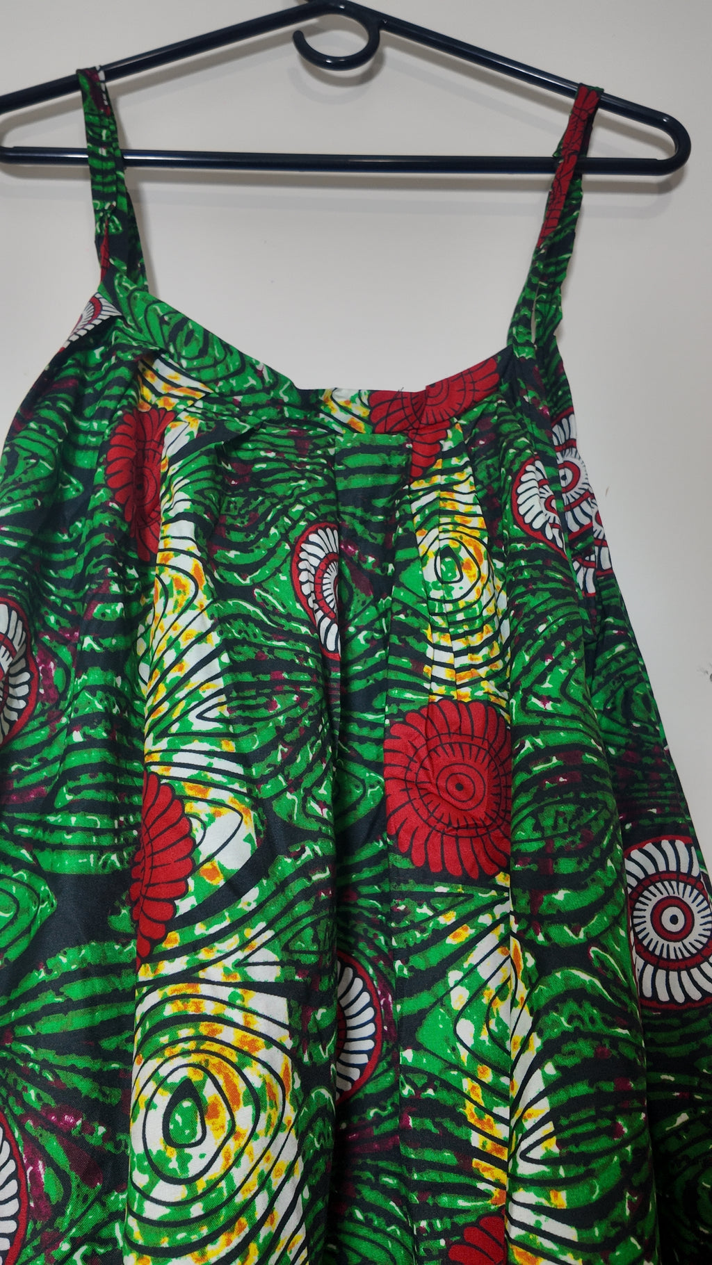 African Print Dress Women's Fashion.  With Two Pocket Side. Size: XL, XXL.