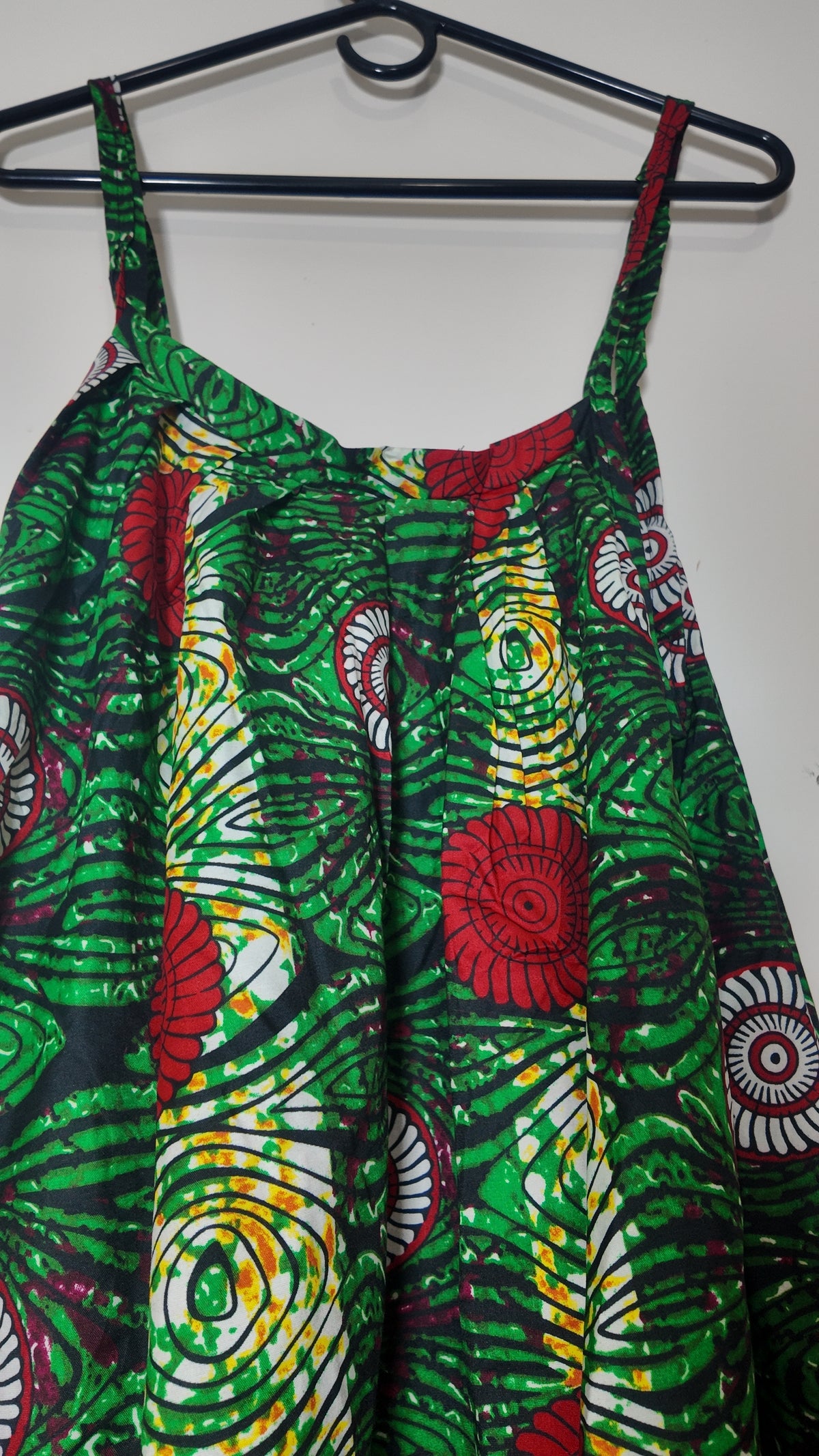 African Print Dress Women's Fashion.  With Two Pocket Side. Size: XL, XXL.
