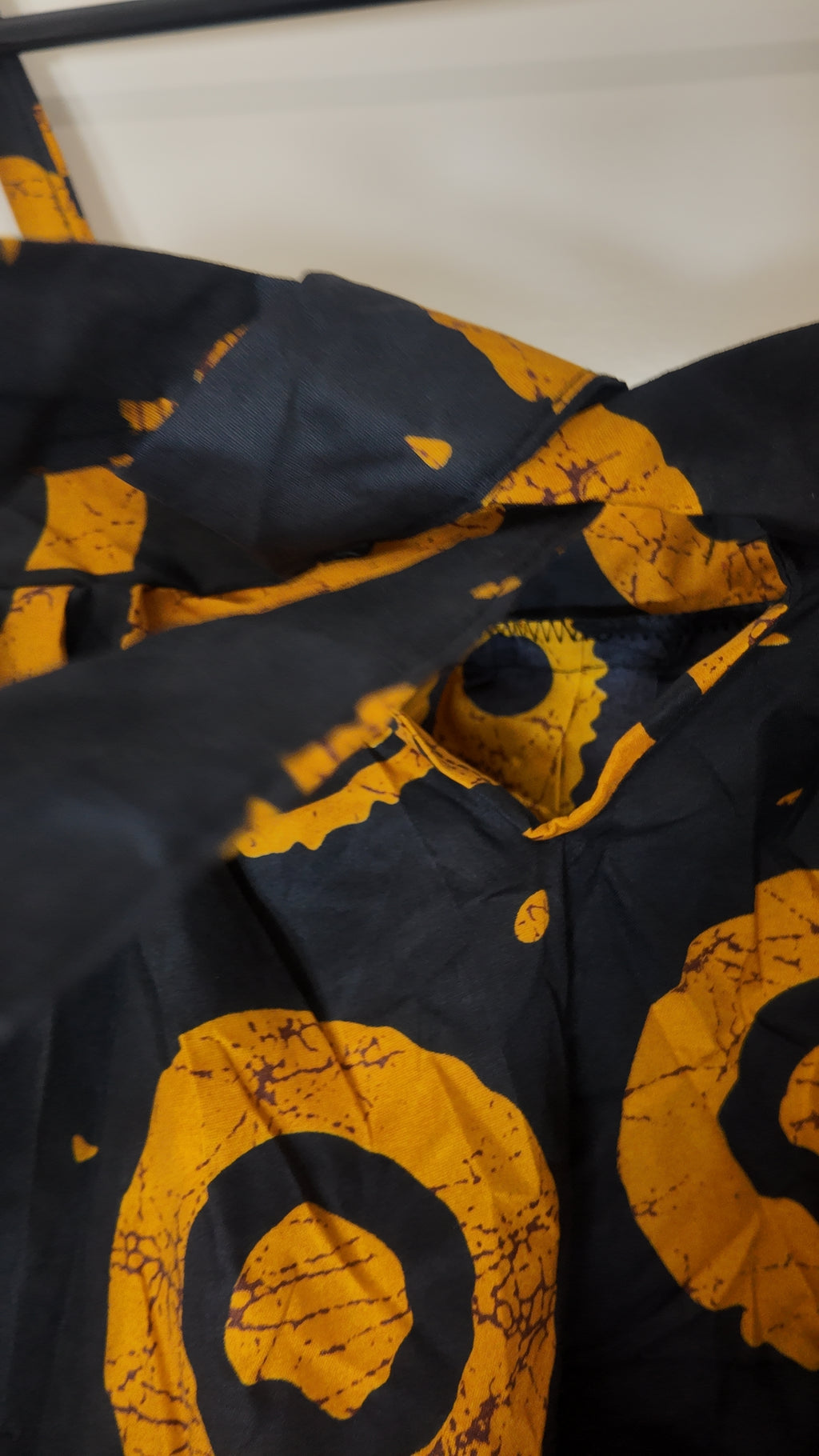 African Print Dress Women's Fashion.  With Two Pocket Side. Size: L , XL.