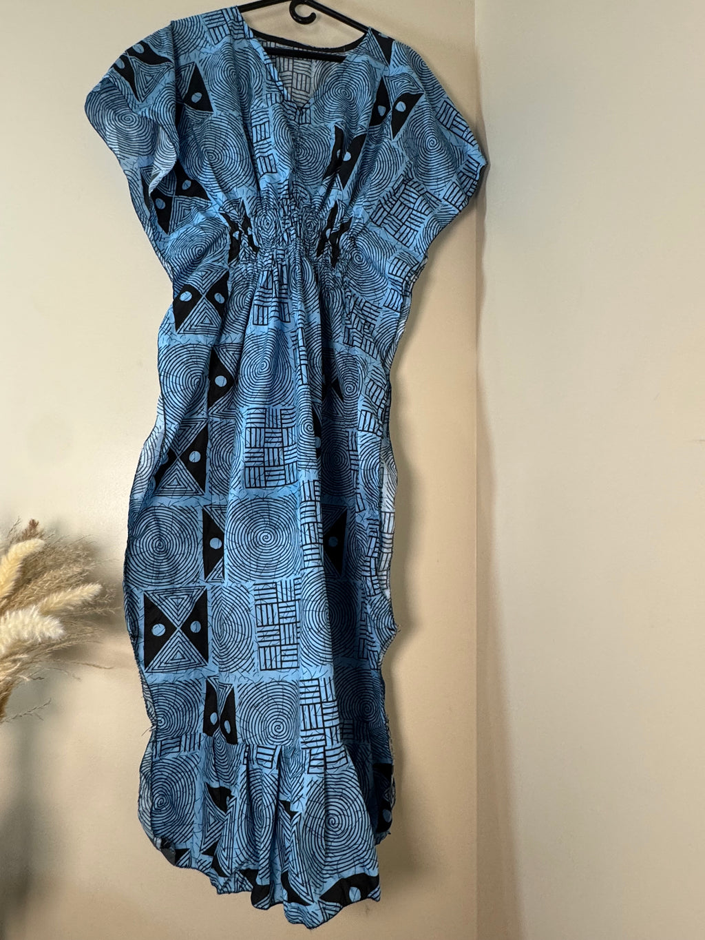 African Print Dress Women’s Fashion 
Size: Fits S, M , L.