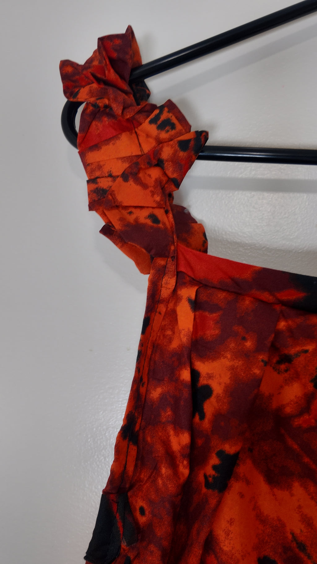 African Print Dress Women's Fashion.  With Two Pocket Side. Size: L , XL.