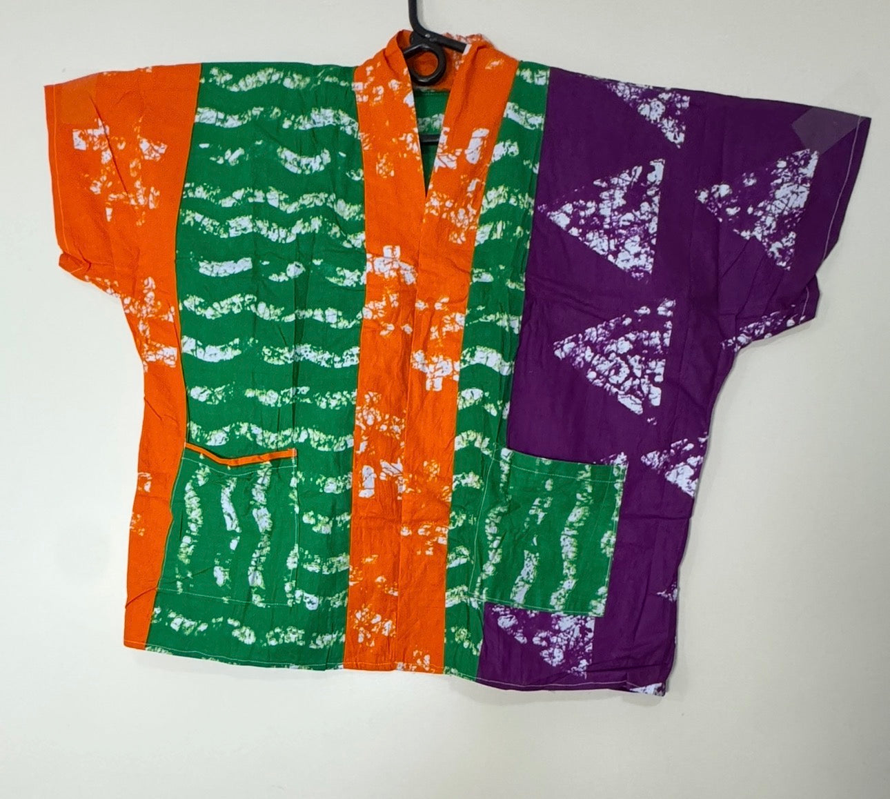 African Print Dress Women's Fashion. Size: L, 2 piece sets. With 4 Pockets Side.