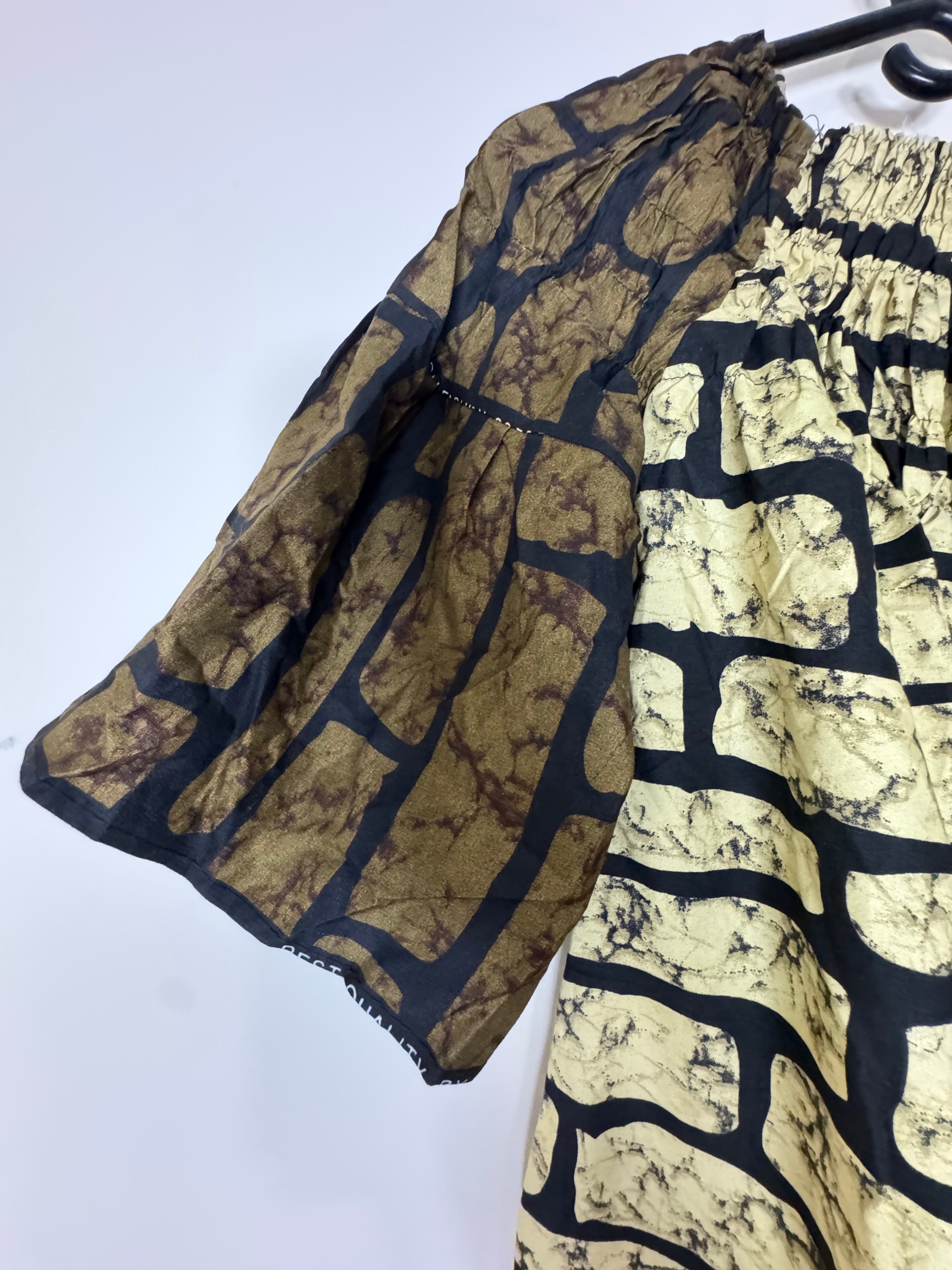 African Print Dress Women's Fashion. Size: L