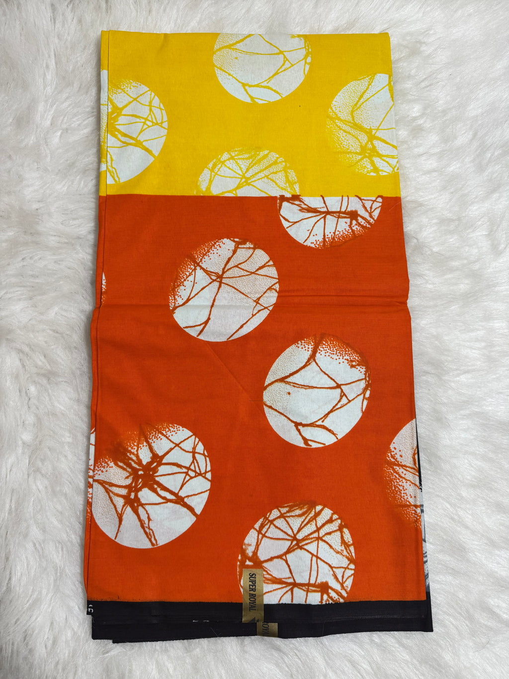 Ankara Fabric. 6 Yards. High Quality Fabric. 100% Cotton. You will buy again.