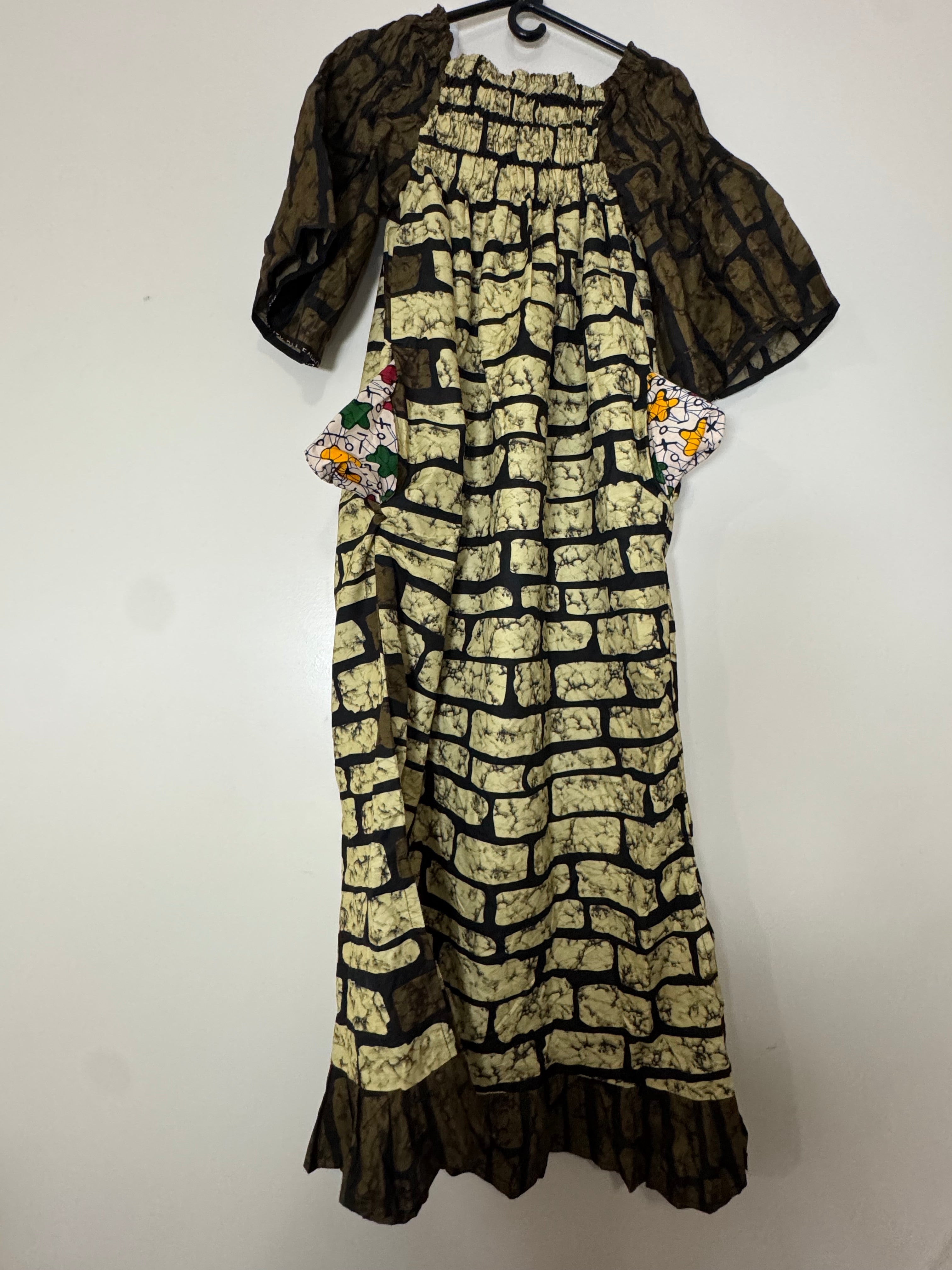 African Print Dress Women's Fashion. Size: L