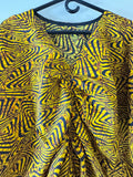 African Print Dress Women's Fashion. Size: L.