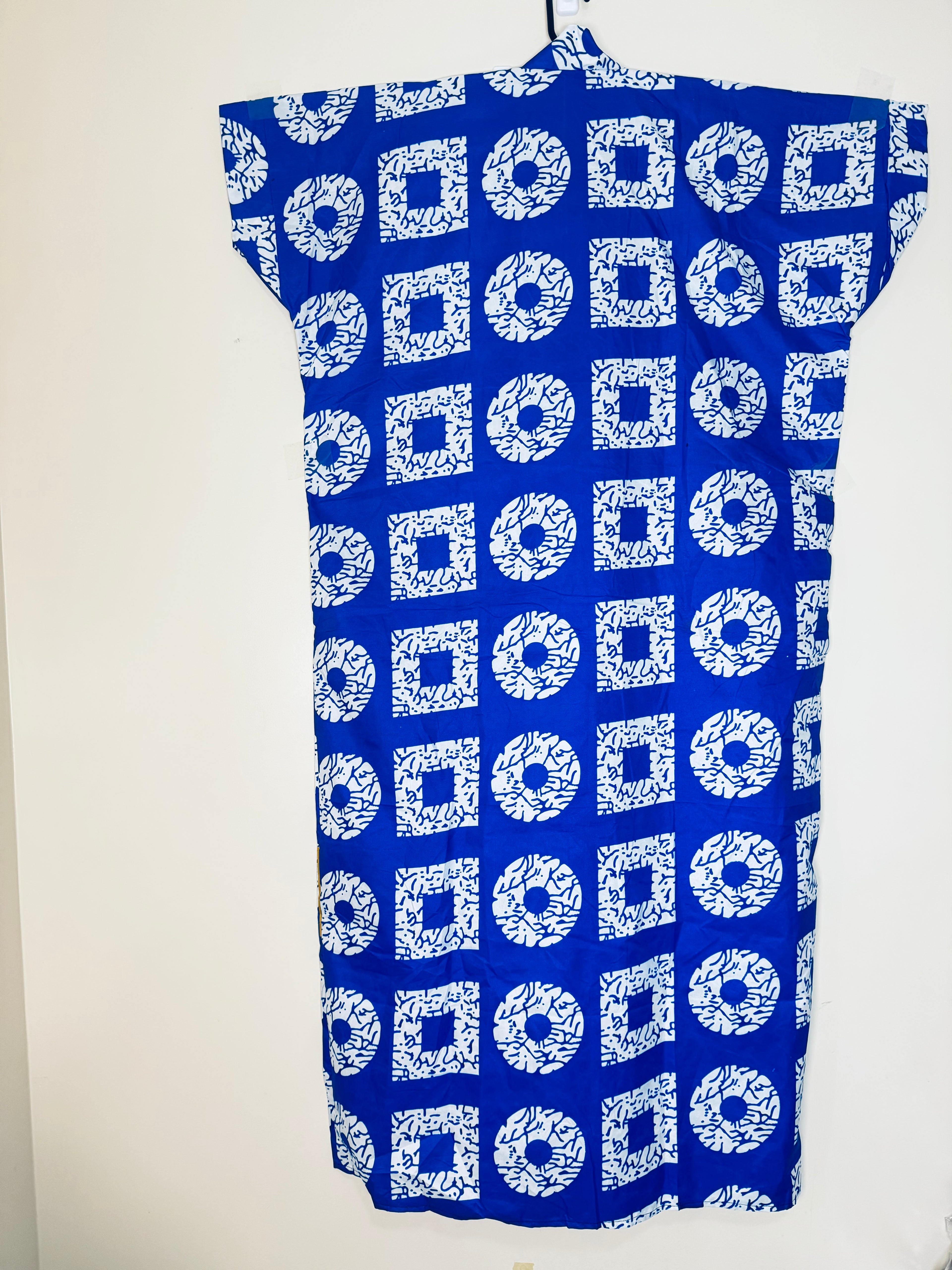 African Print Dress Women's Fashion. Size: XL. XXL. With Two Pockets Side.