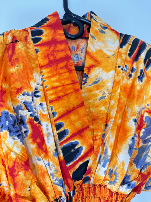 African Print Dress Women's Fashion. Size: L, XL
