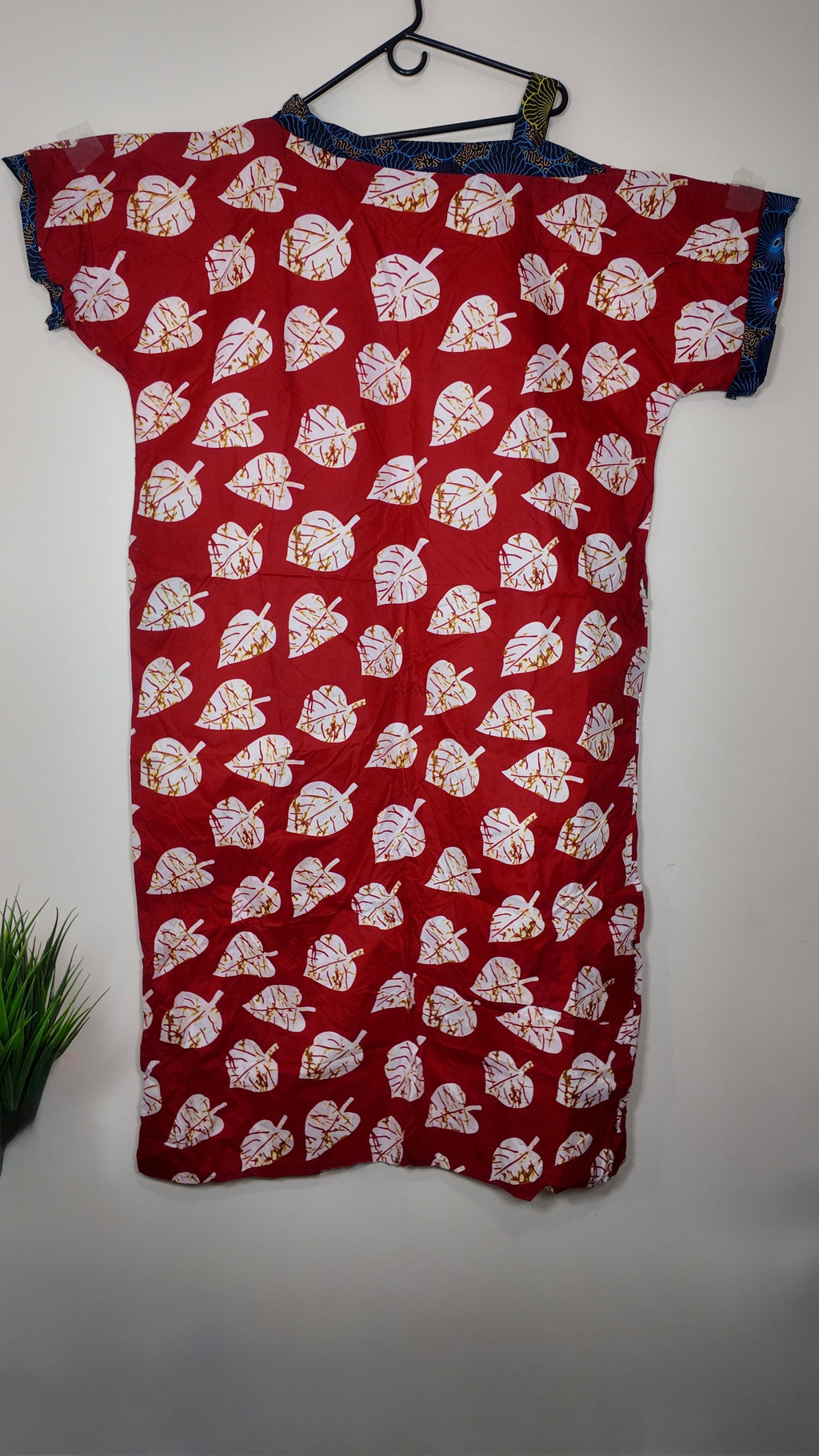 African Print Dress Women’s Fashion. Long Dress. With Two Side Pocket. XL, XXL