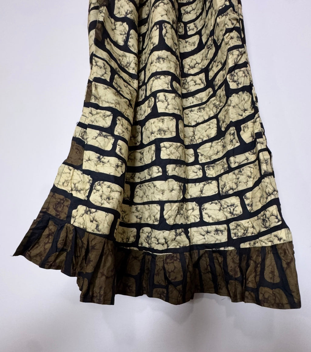 African Print Dress Women's Fashion. Size: L