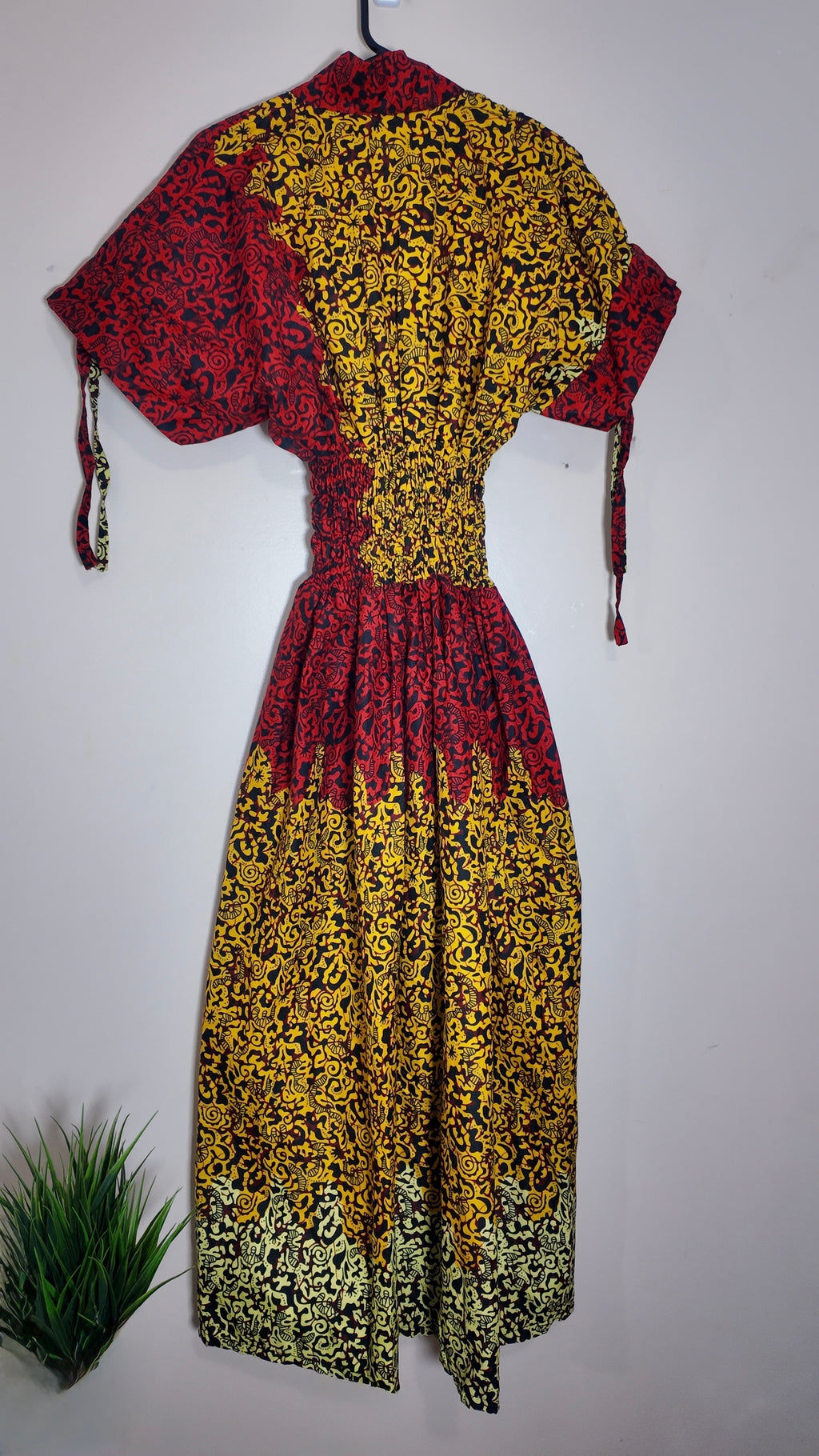 African Print Dress Women's Fashion. Size: L.