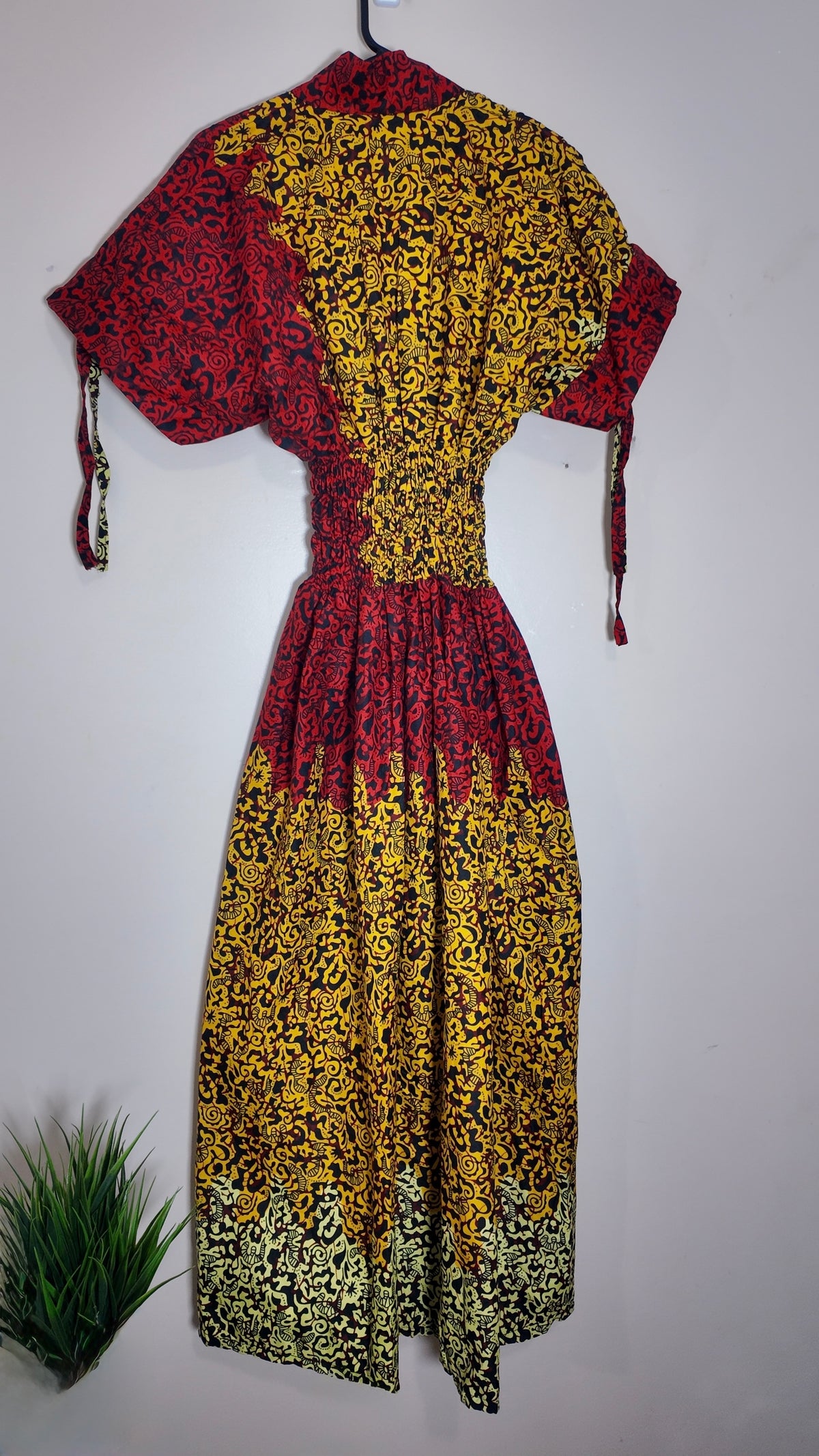 African Print Dress Women's Fashion. Size: L.