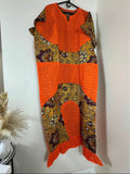 African Print Dress Women's Fashion. Size: L.