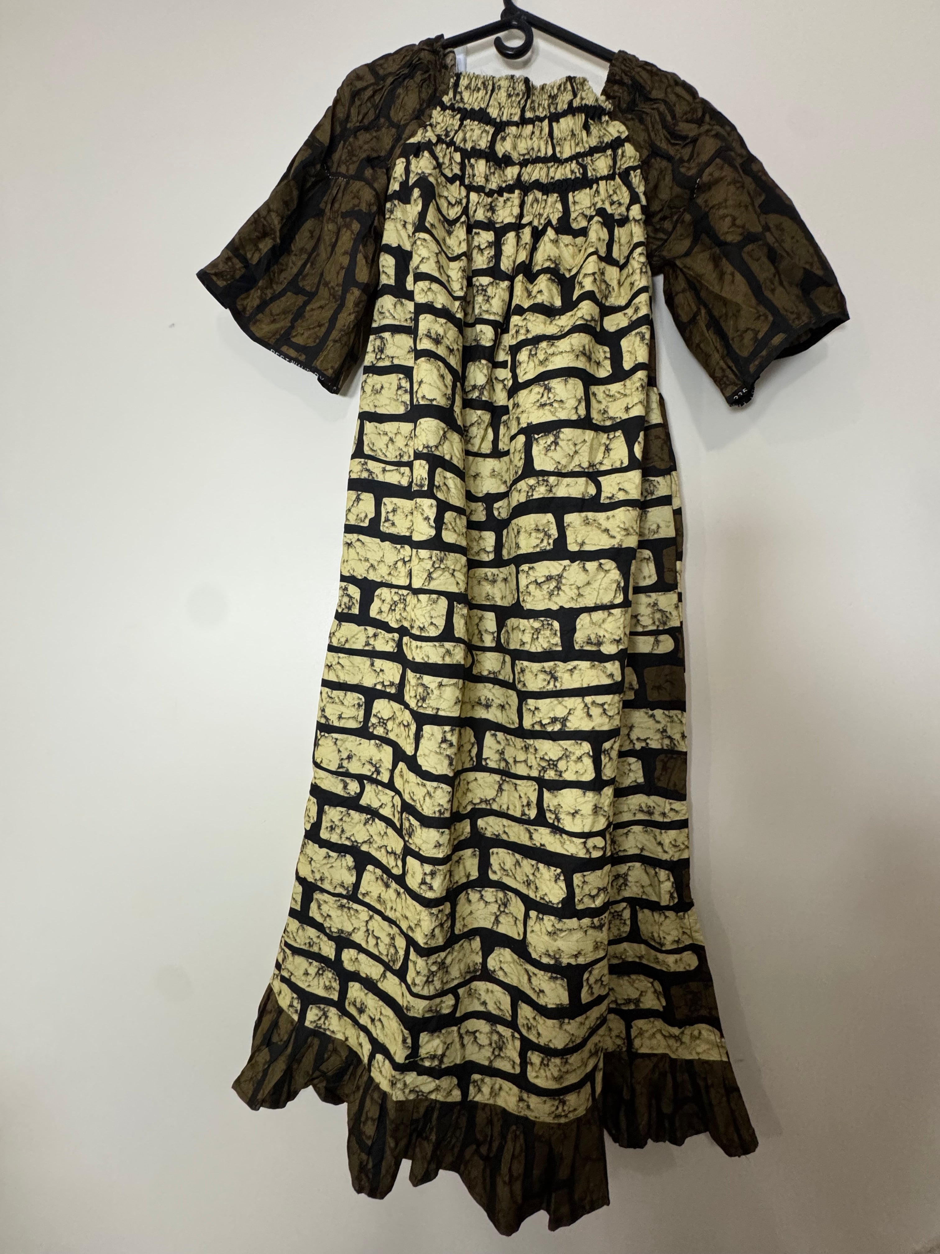 African Print Dress Women's Fashion. Size: L