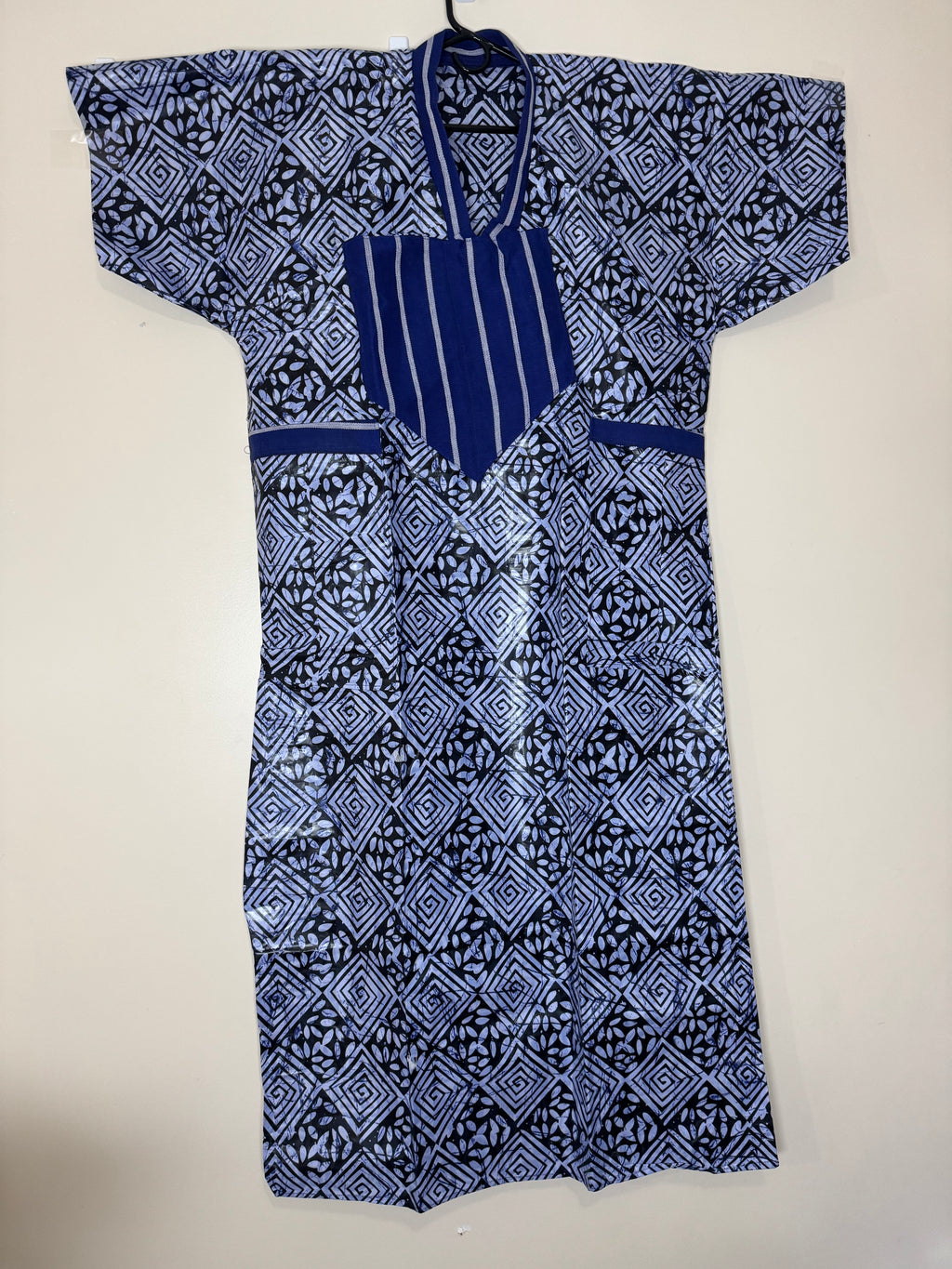 African Print Dress Women’s Fashion. Long Dress With Scarf.   XL, XXL.