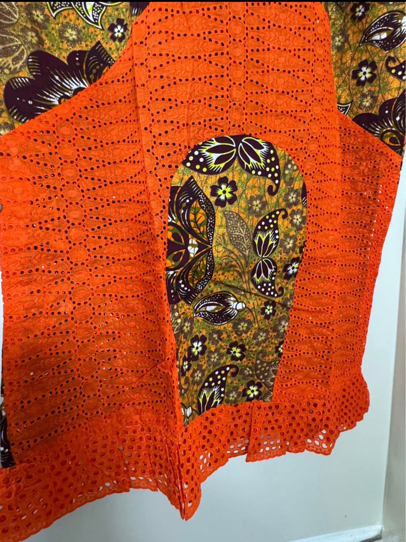African Print Dress Women's Fashion. Size: L.