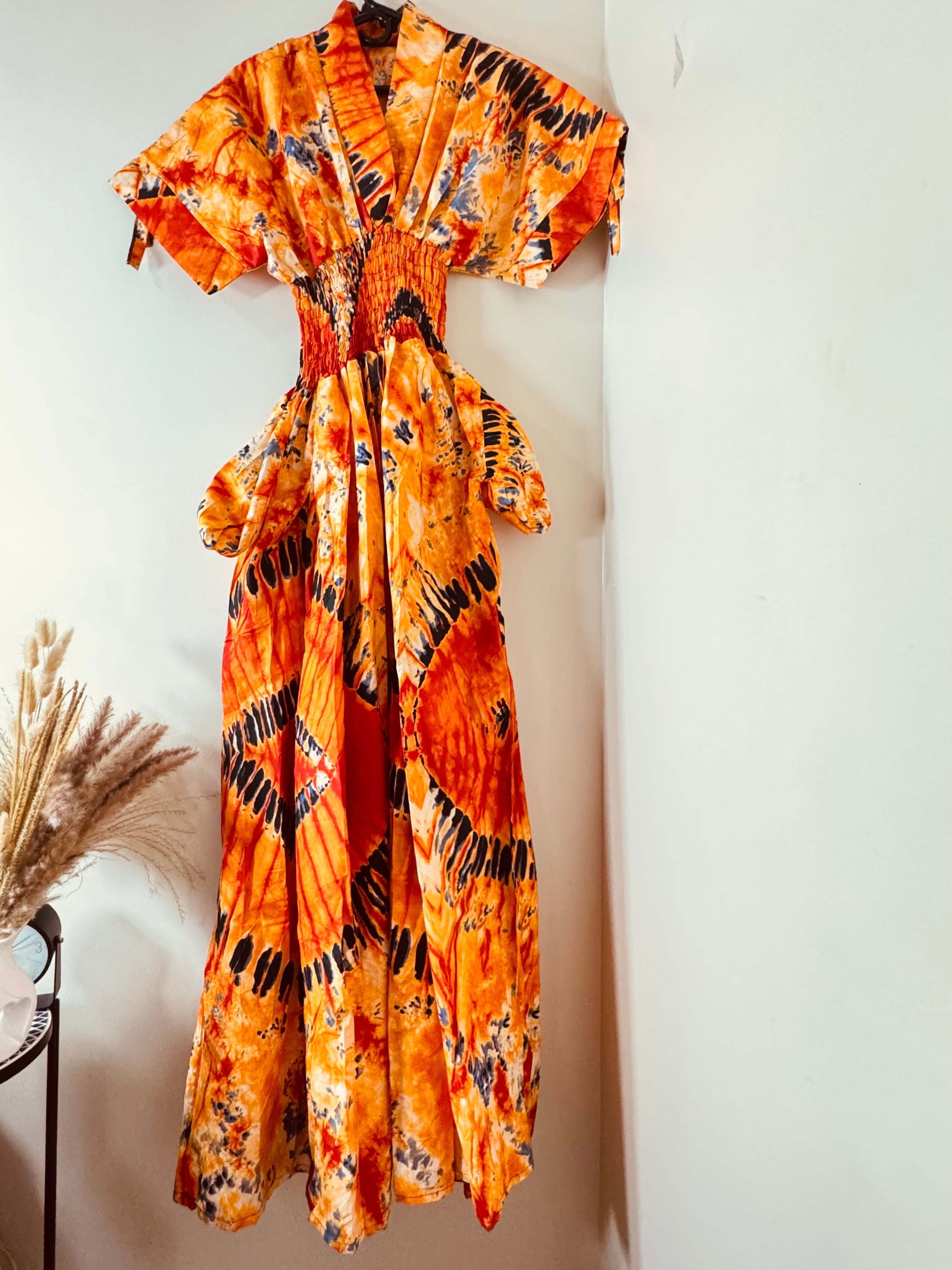 African Print Dress Women's Fashion. Size: L, XL