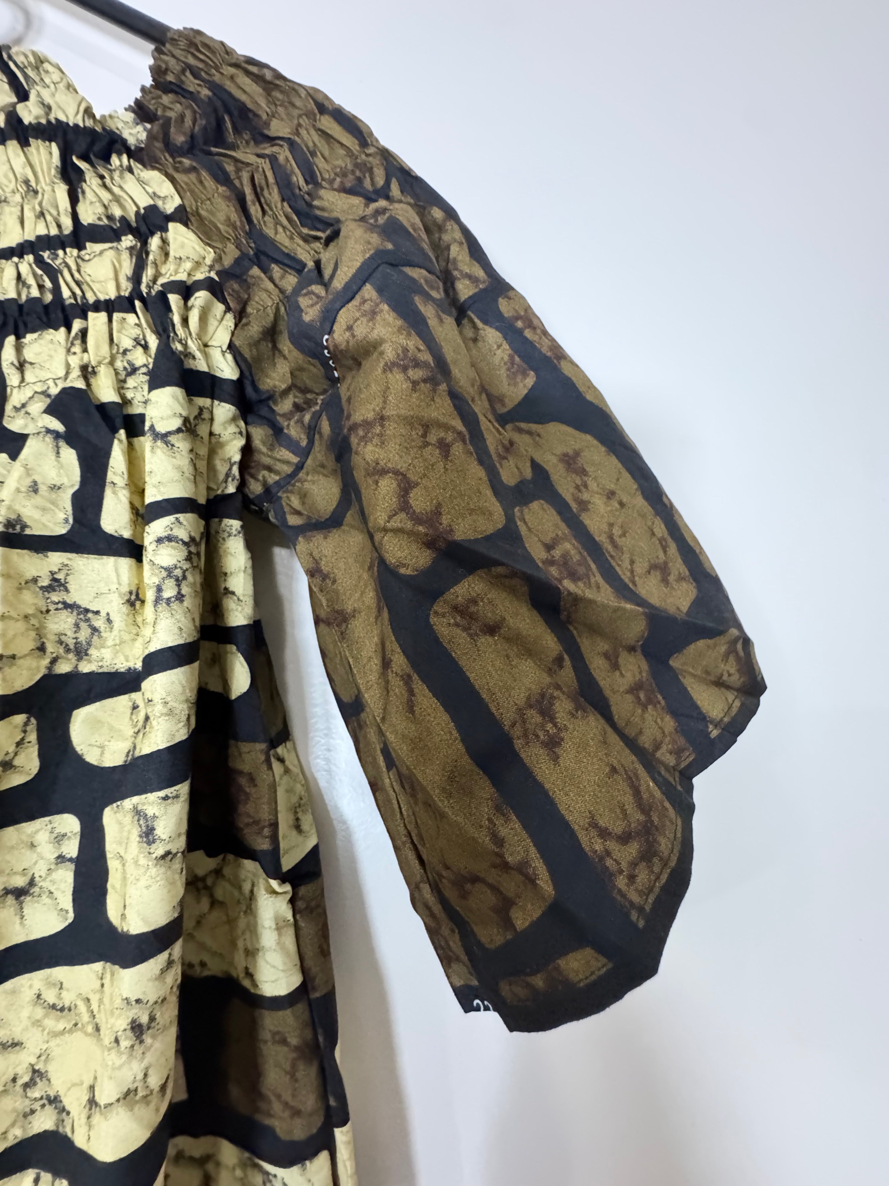 African Print Dress Women's Fashion. Size: L