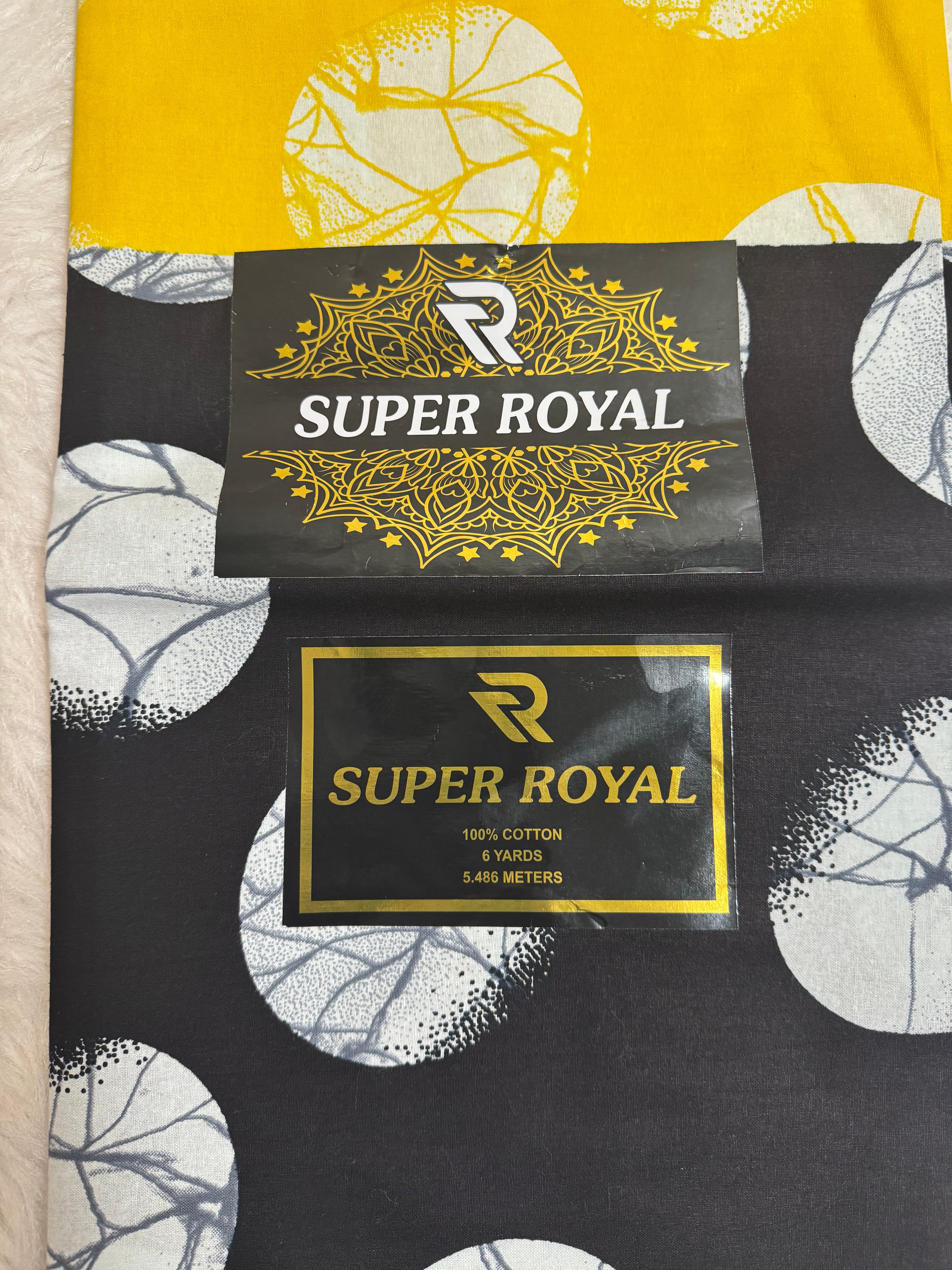 Ankara Fabric. 6 Yards. High Quality Fabric. 100% Cotton. You will buy again.