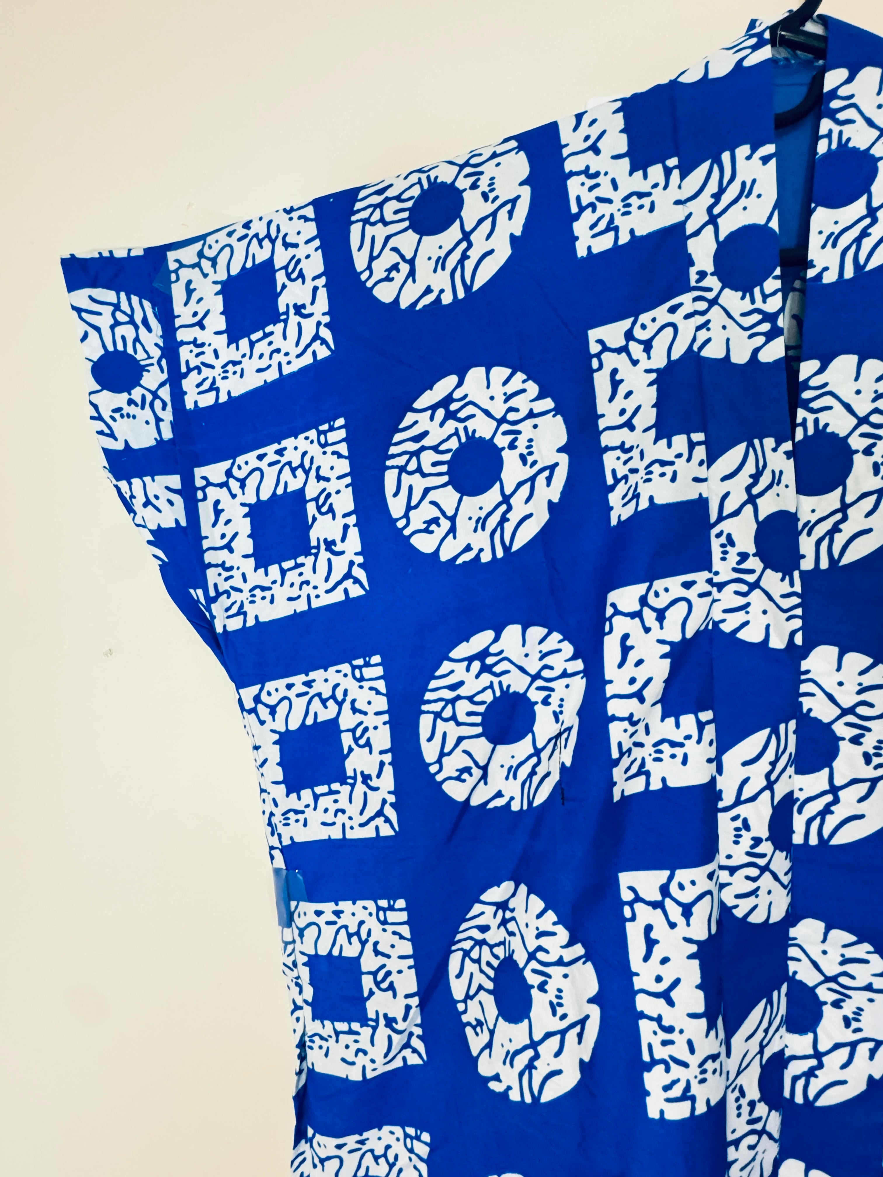 African Print Dress Women's Fashion. Size: XL. XXL. With Two Pockets Side.