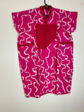 African Print Dress Women's Fashion. With two side pockets .
Size: M , L.