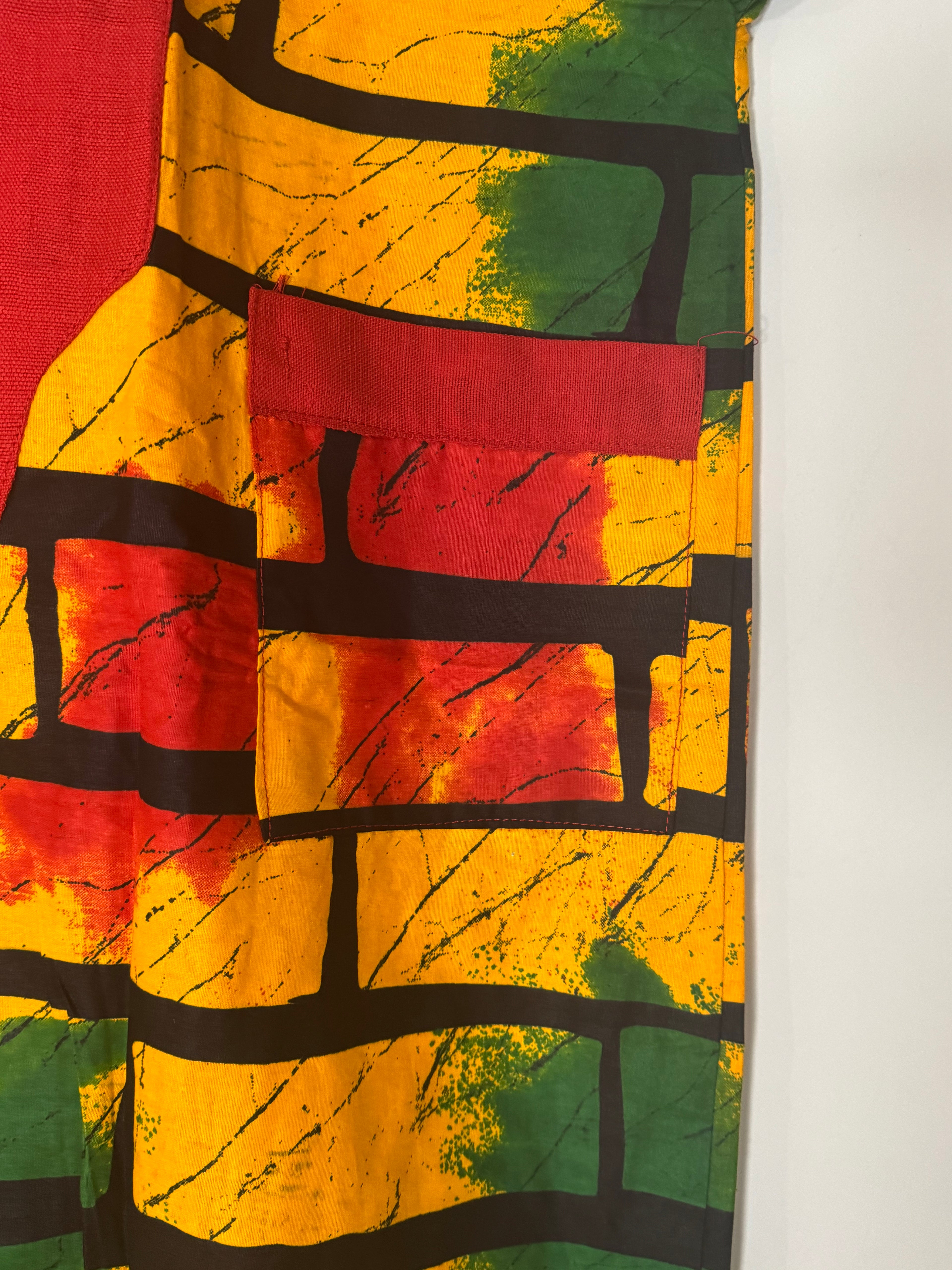 African Print Dress Women’s Fashion. Short Dress. Size: Fits.L , XL.