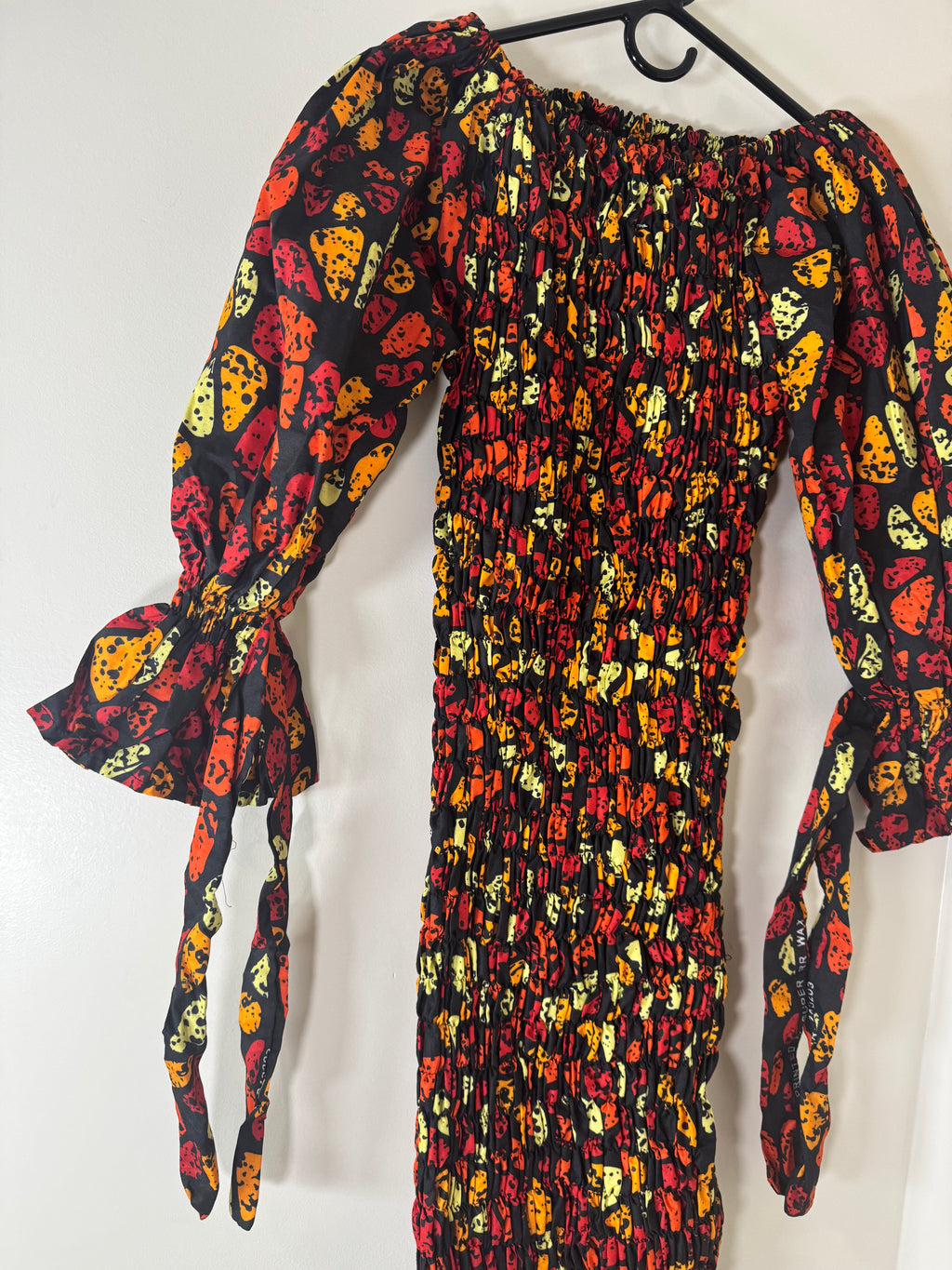 African Print Dress Women’s Fashion. Size: Fits S, M.