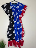 African Print Dress Women’s Fashion. Long Dress. Light and Comfortable .
Size: Fits. M , L.